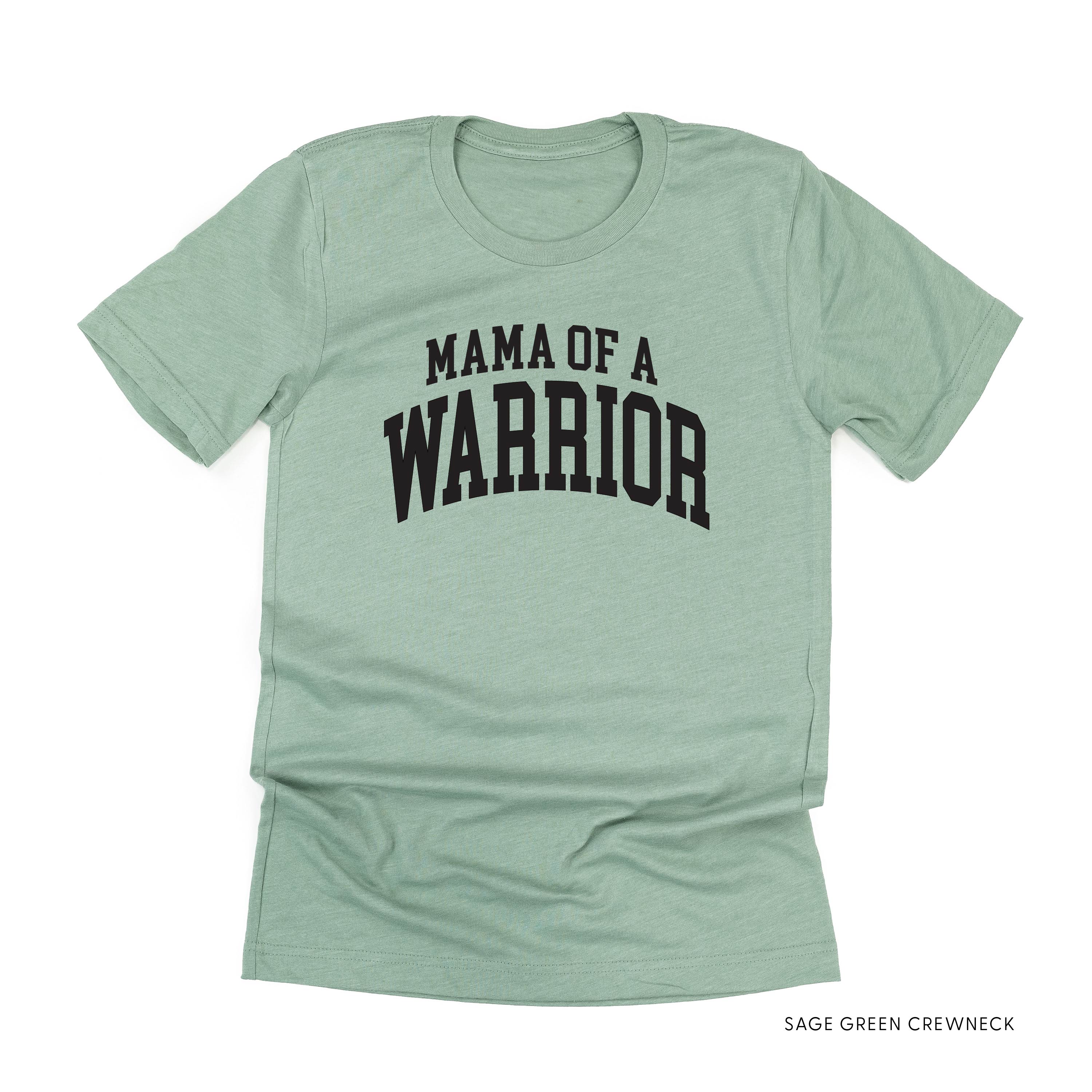 Mama of a Warrior - Varsity - Unisex Tee - Image 4