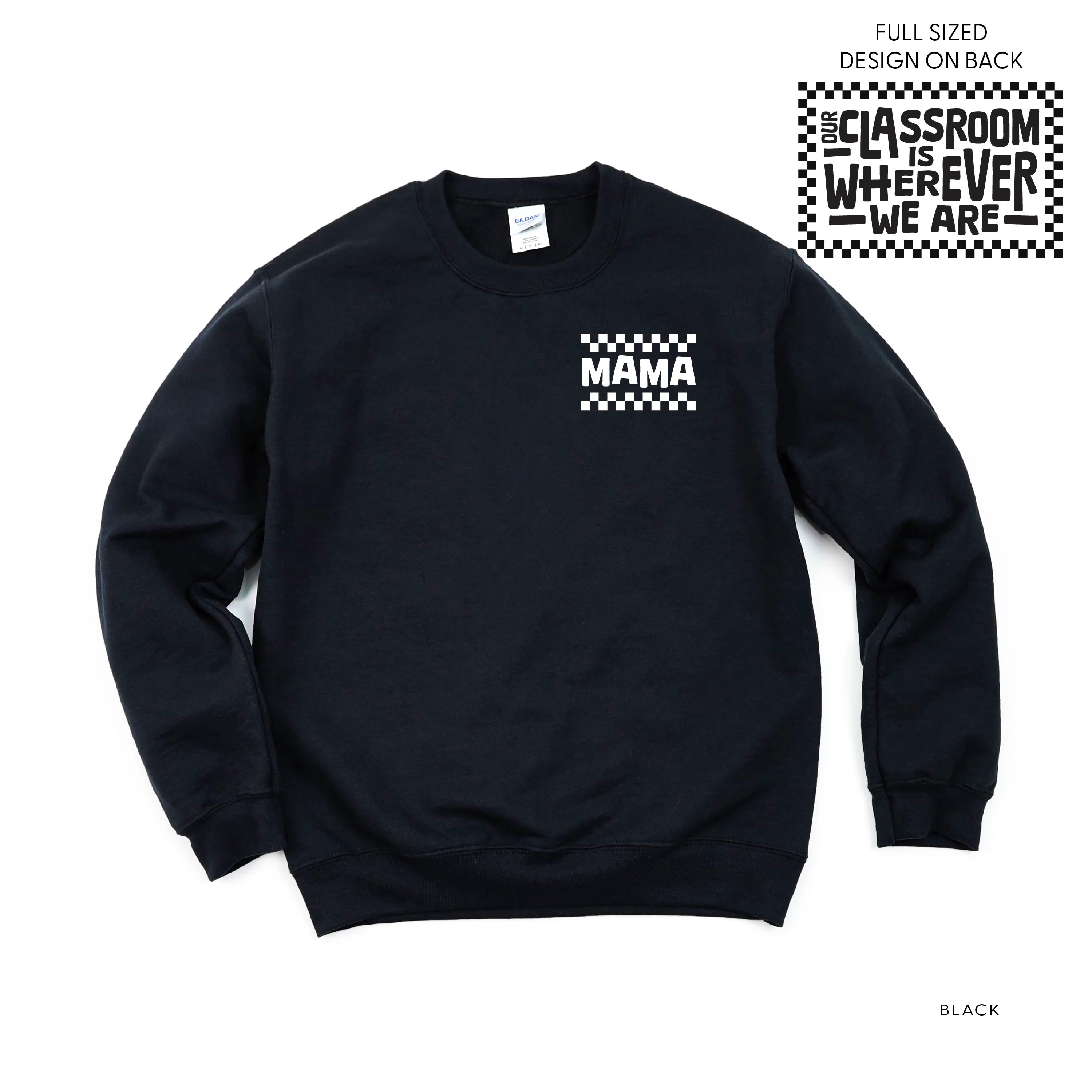 MAMA - Our Classroom Is Wherever We Are (pf & b) - BASIC Fleece - Image 4