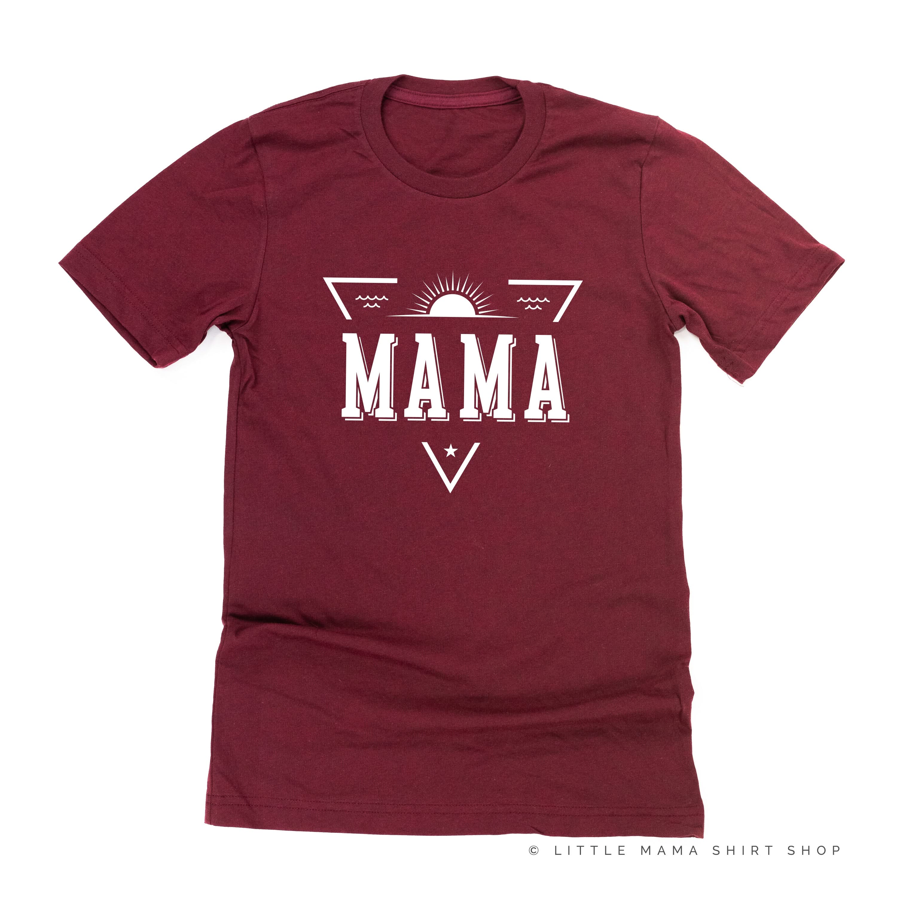 MAMA - TRIANGLE SUN - Unisex Tee - Image 21