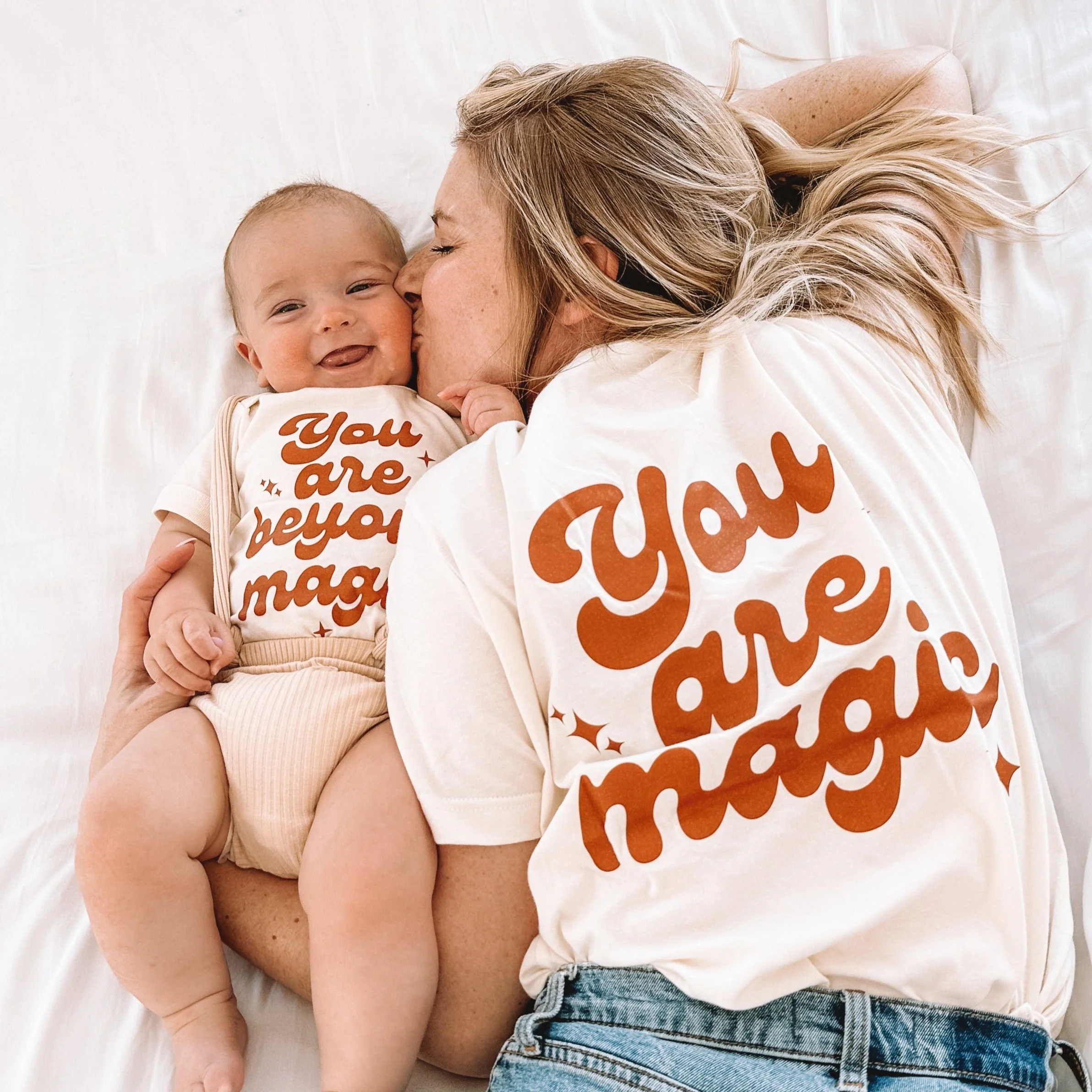 LMSS X JENN HALLAK - Mama - You are Magic / You are Beyond Magic - Set of 2 Matching Shirts - Image 2