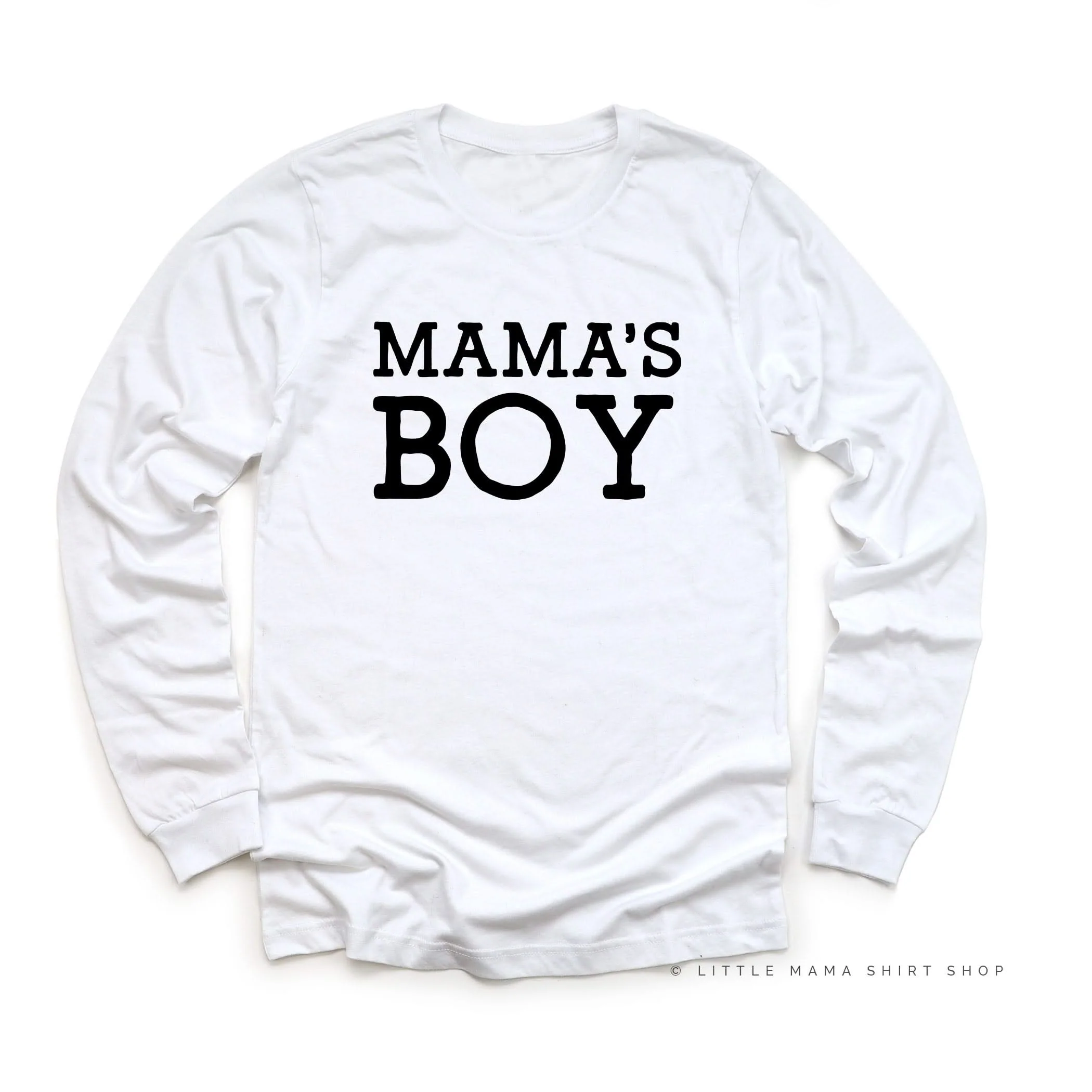 Mama's Boy - Original - Child Long Sleeve Tee - Image 2