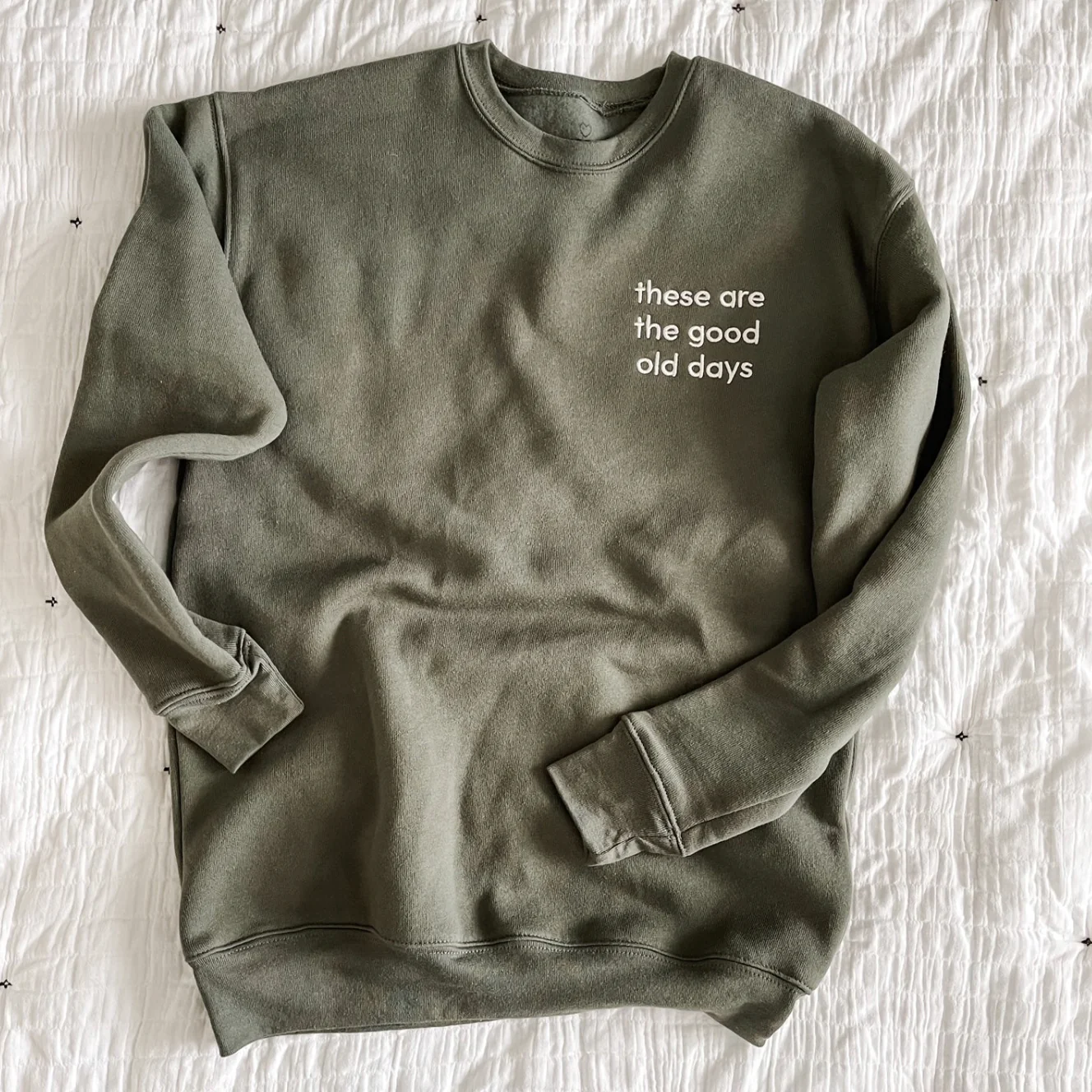 These Are The Good Old Days - Limited Edition LMSS® Embroidered SUPER-SOFT Fleece - Image 5