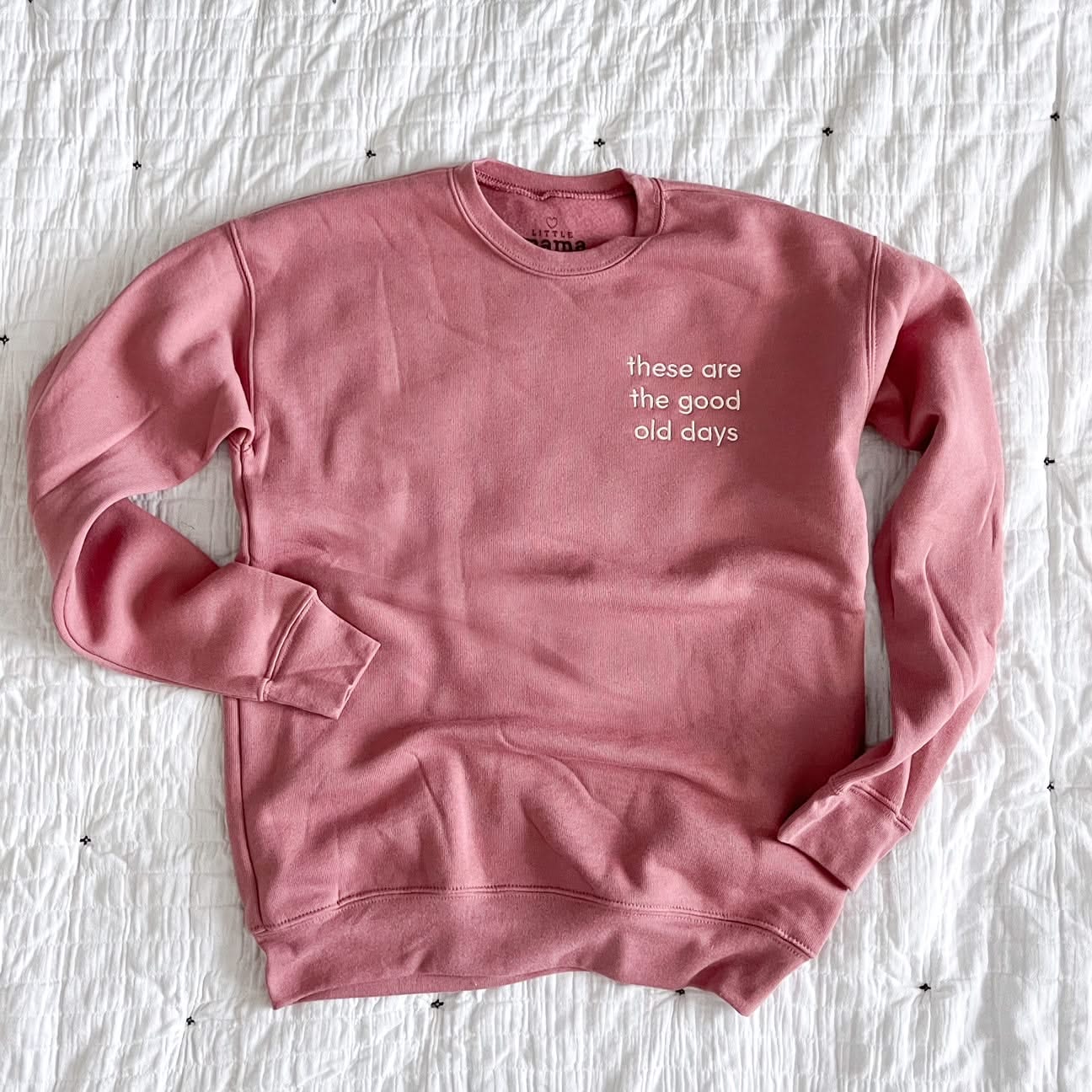 These Are The Good Old Days - Limited Edition LMSS® Embroidered SUPER-SOFT Fleece - Image 6