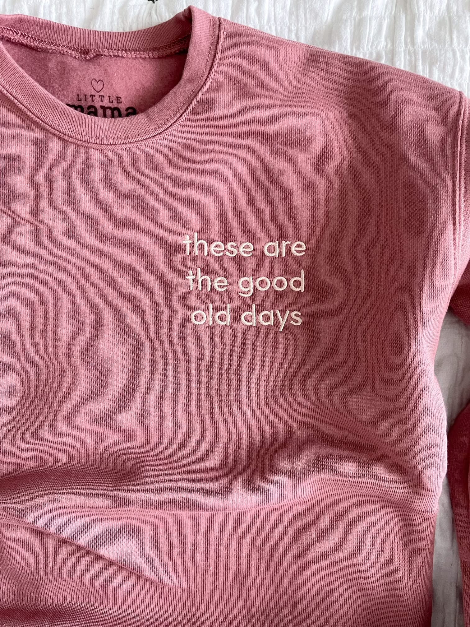These Are The Good Old Days - Limited Edition LMSS® Embroidered SUPER-SOFT Fleece - Image 8