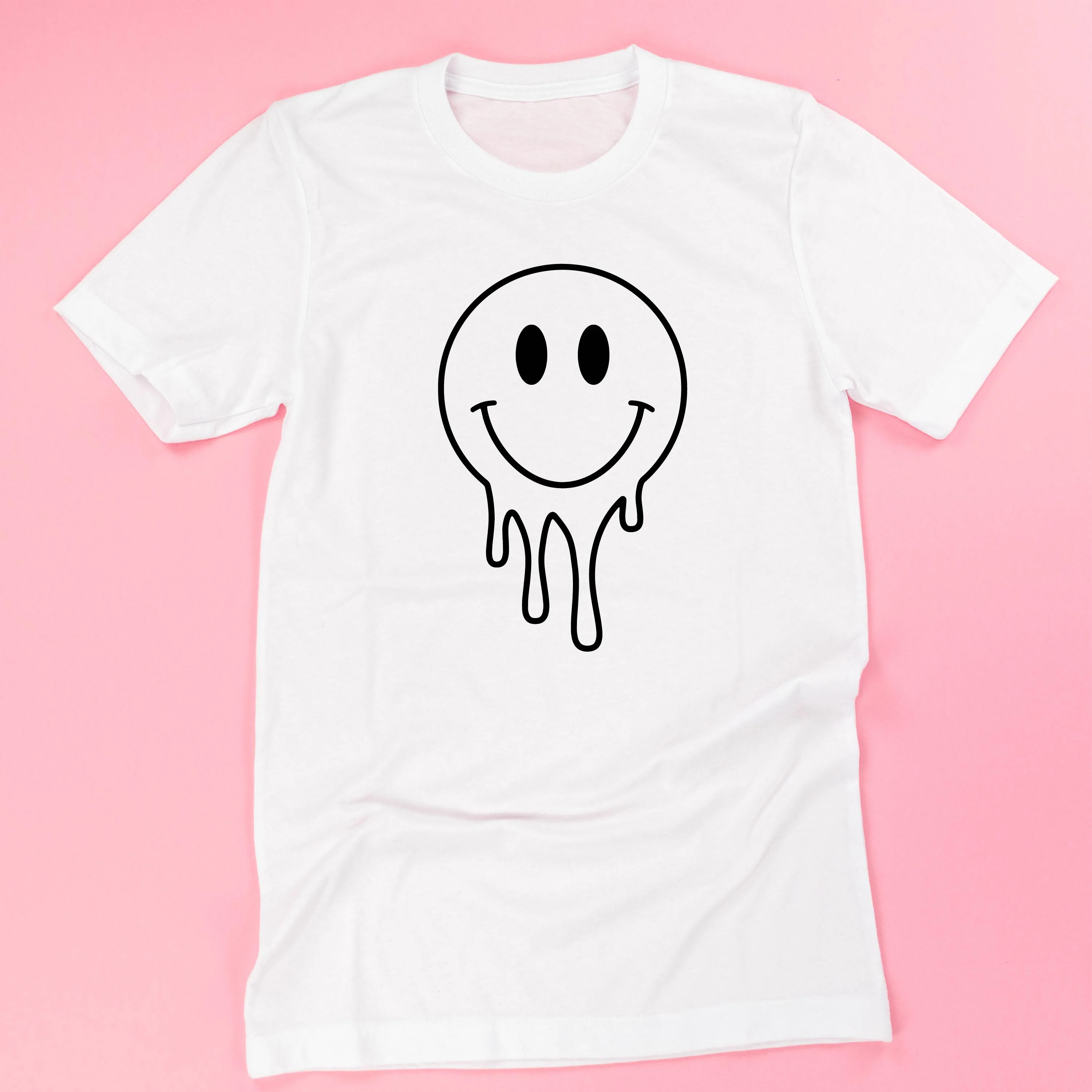 Melty Smiley (Full) - Unisex Tee - Image 4