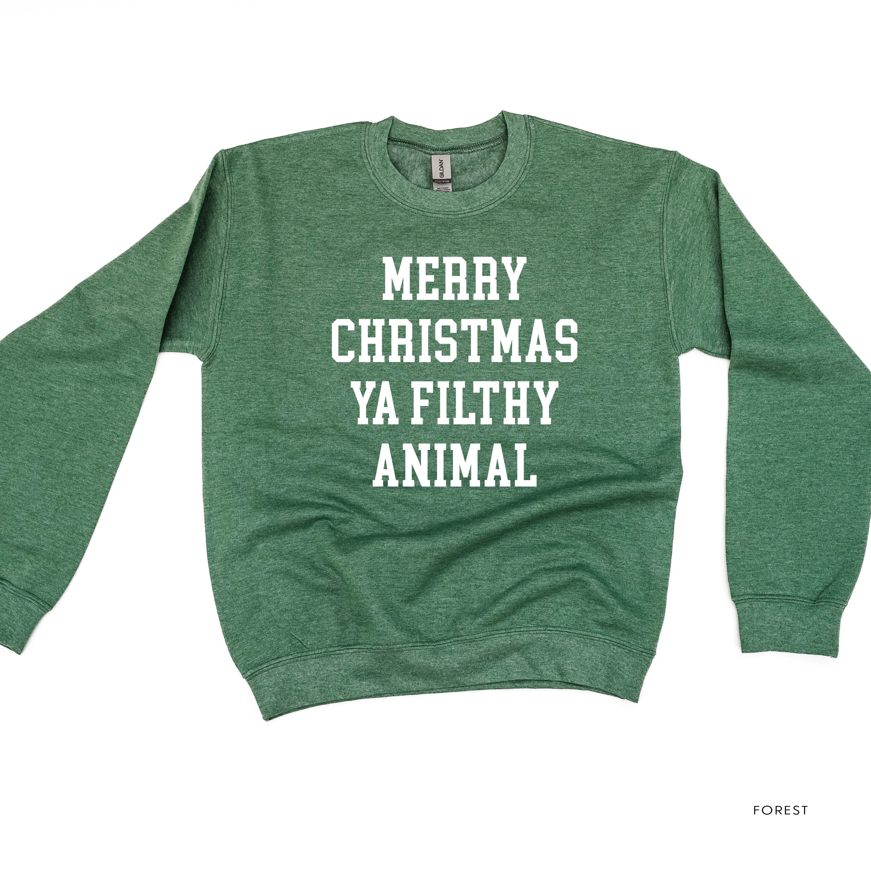 Merry Christmas Ya Filthy Animal - Basic Fleece - Image 2