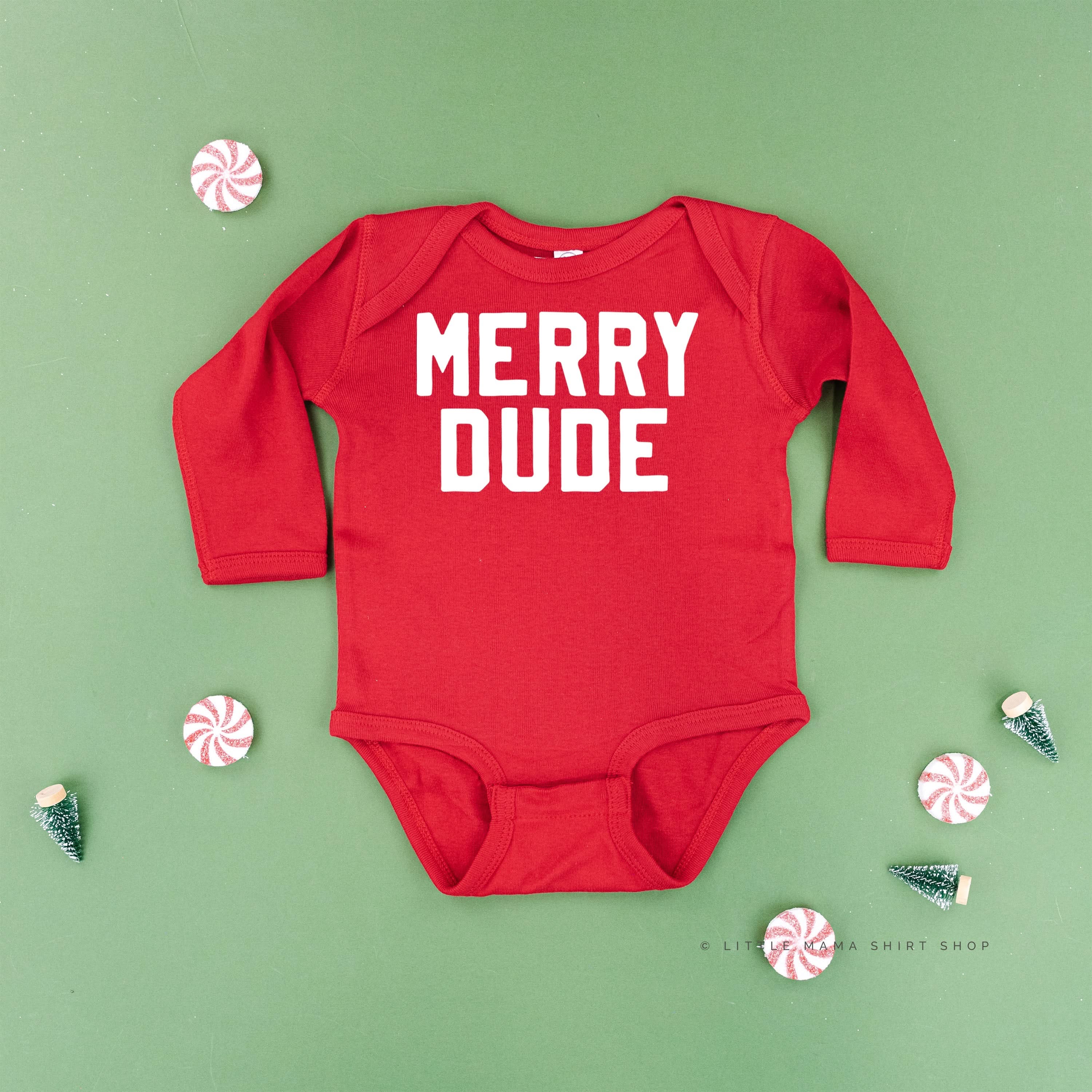 Merry Dude - Child Long Sleeve Tee