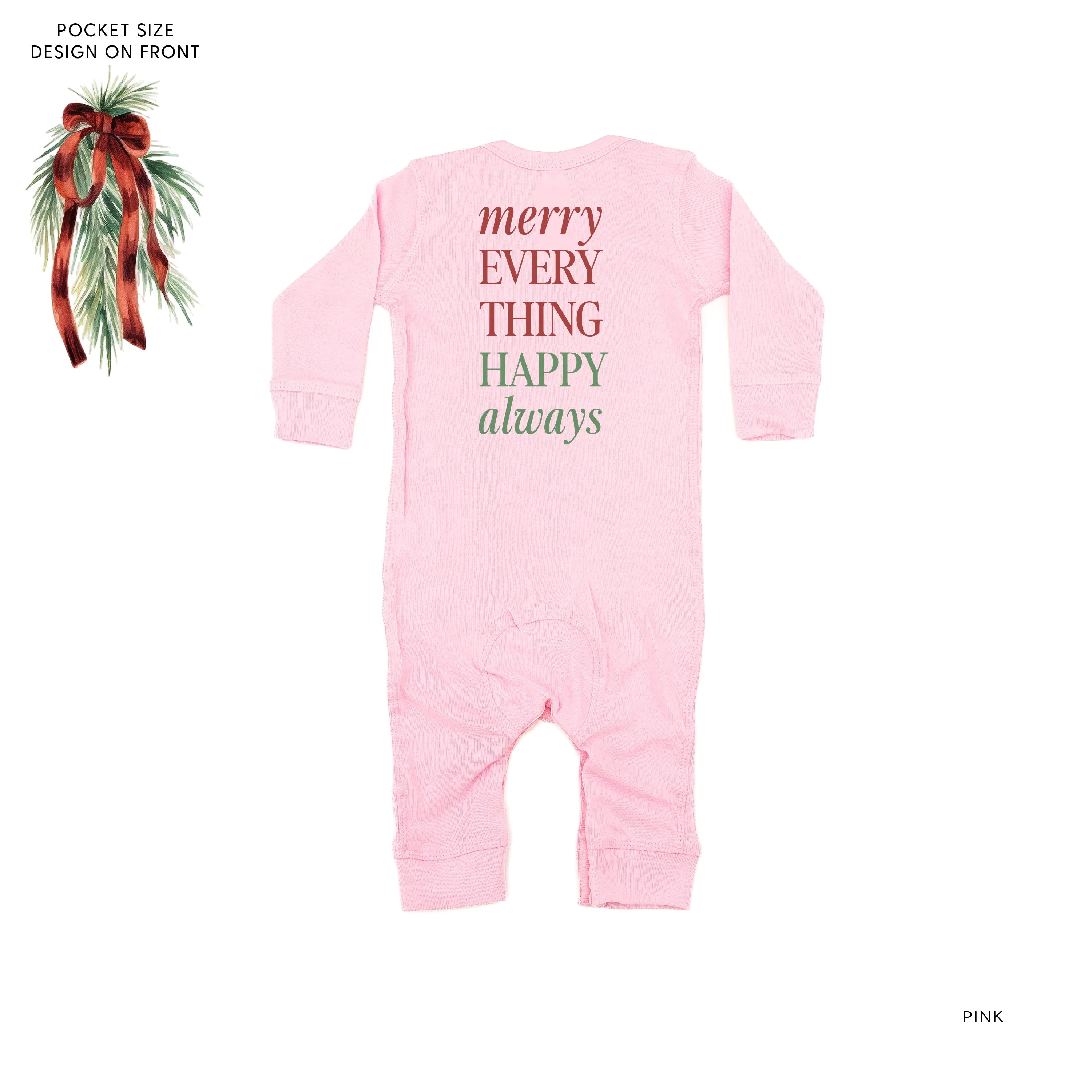 Merry Everything Happy Always (pf&b) - Baby Sleeper - Image 5