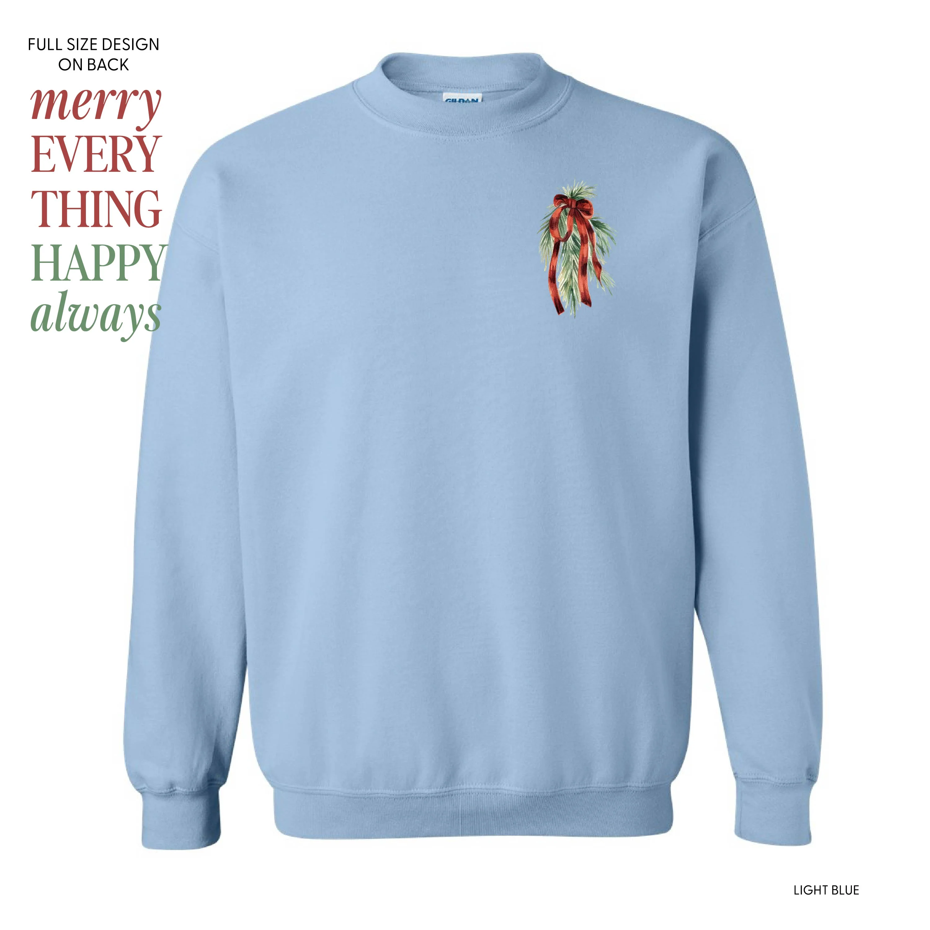 Merry Everything Happy Always (pf&b) - Basic Fleece - Image 10