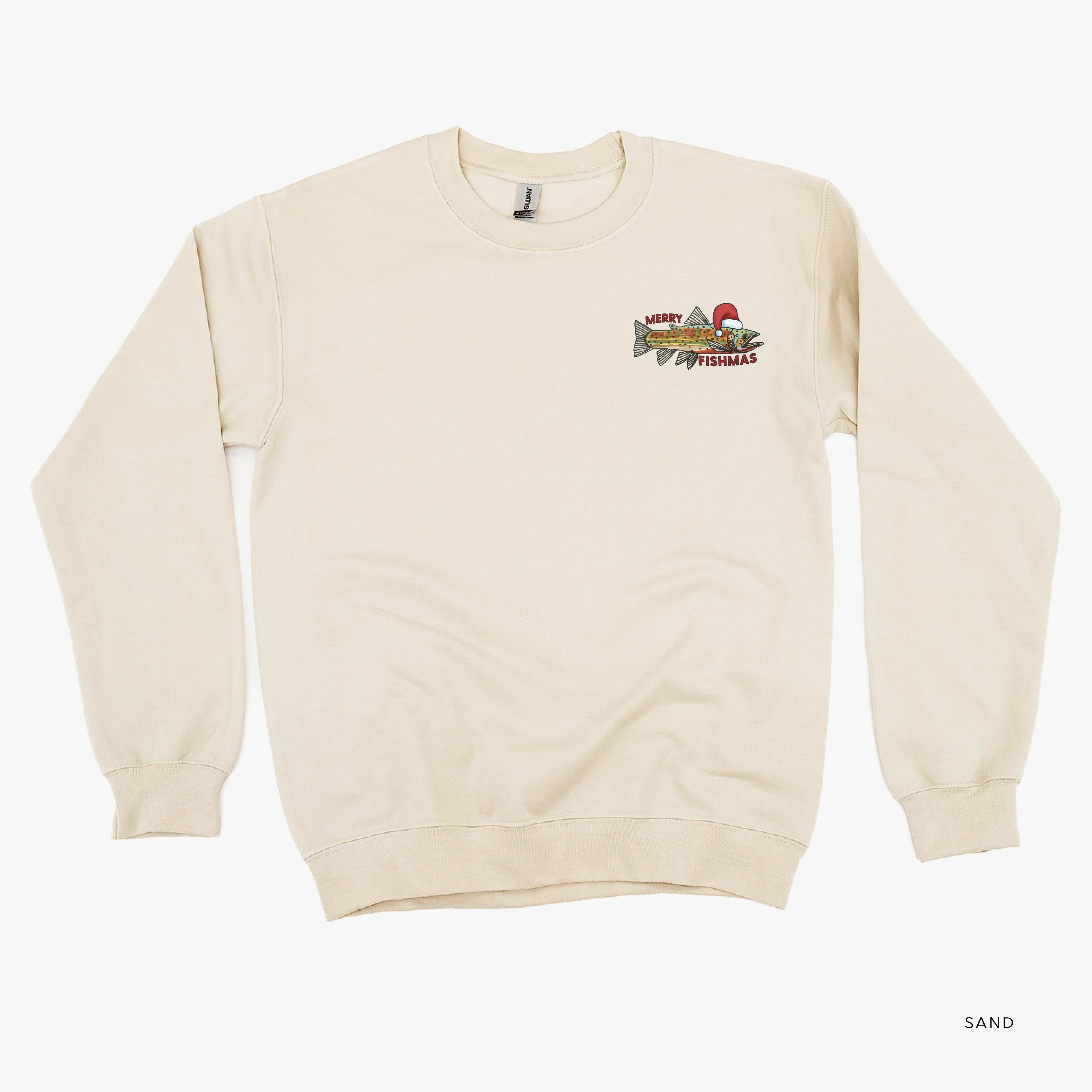 Merry Fishmas (pocket) - Basic Fleece - Image 4