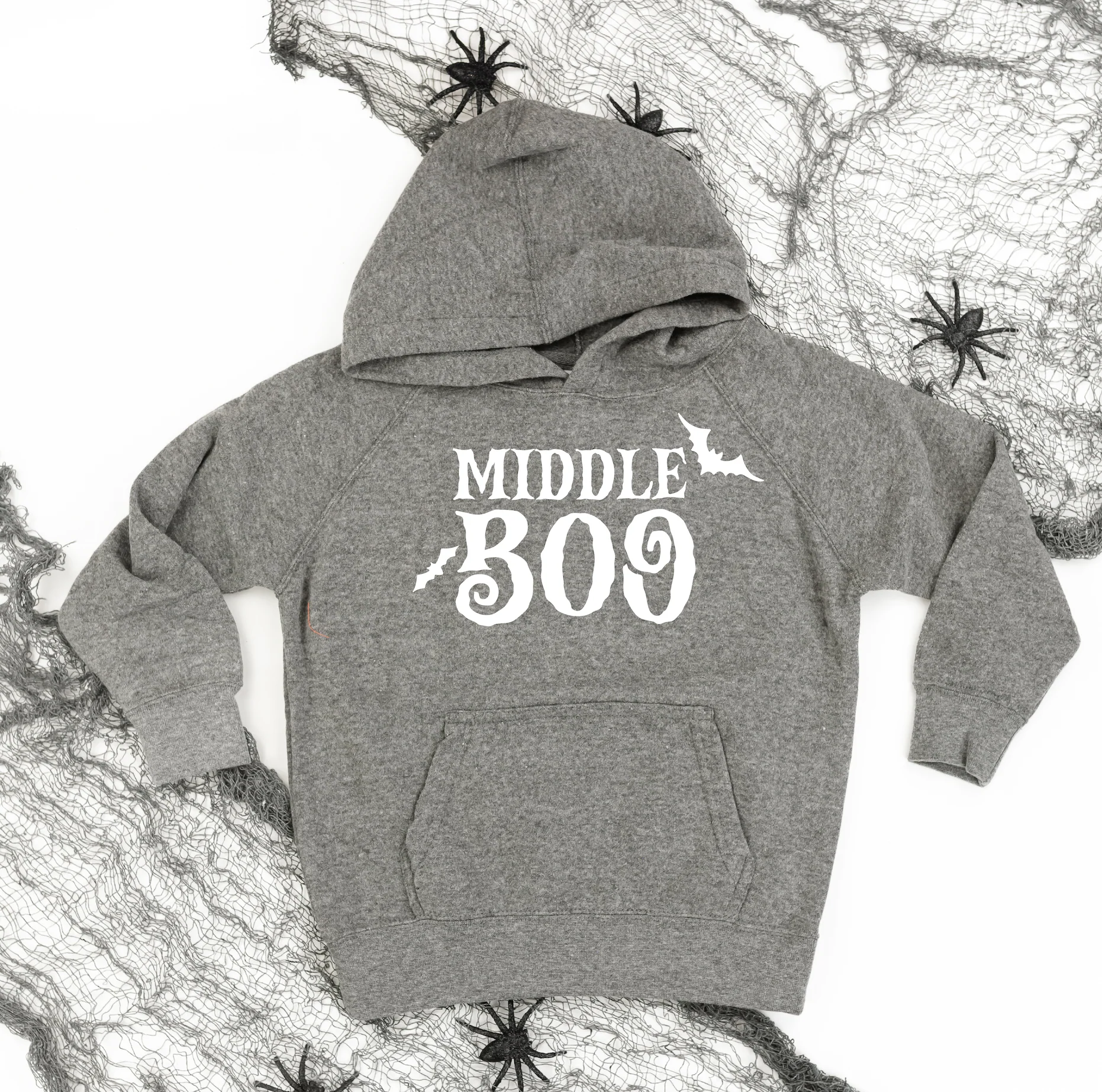 Middle Boo (Bats) - Child Hoodie - Image 3