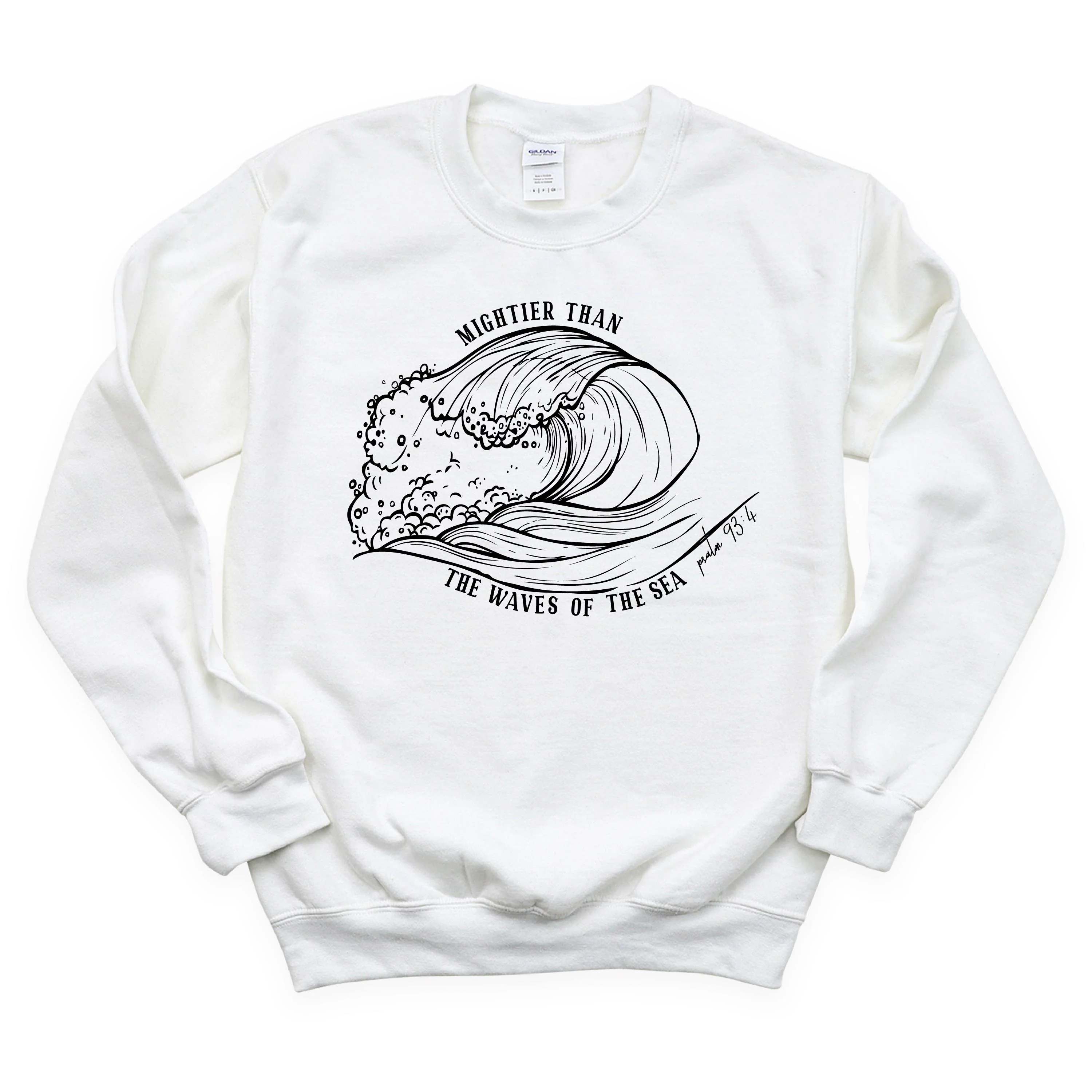 Mightier Than The Waves Of The Sea - Basic Fleece - Image 4
