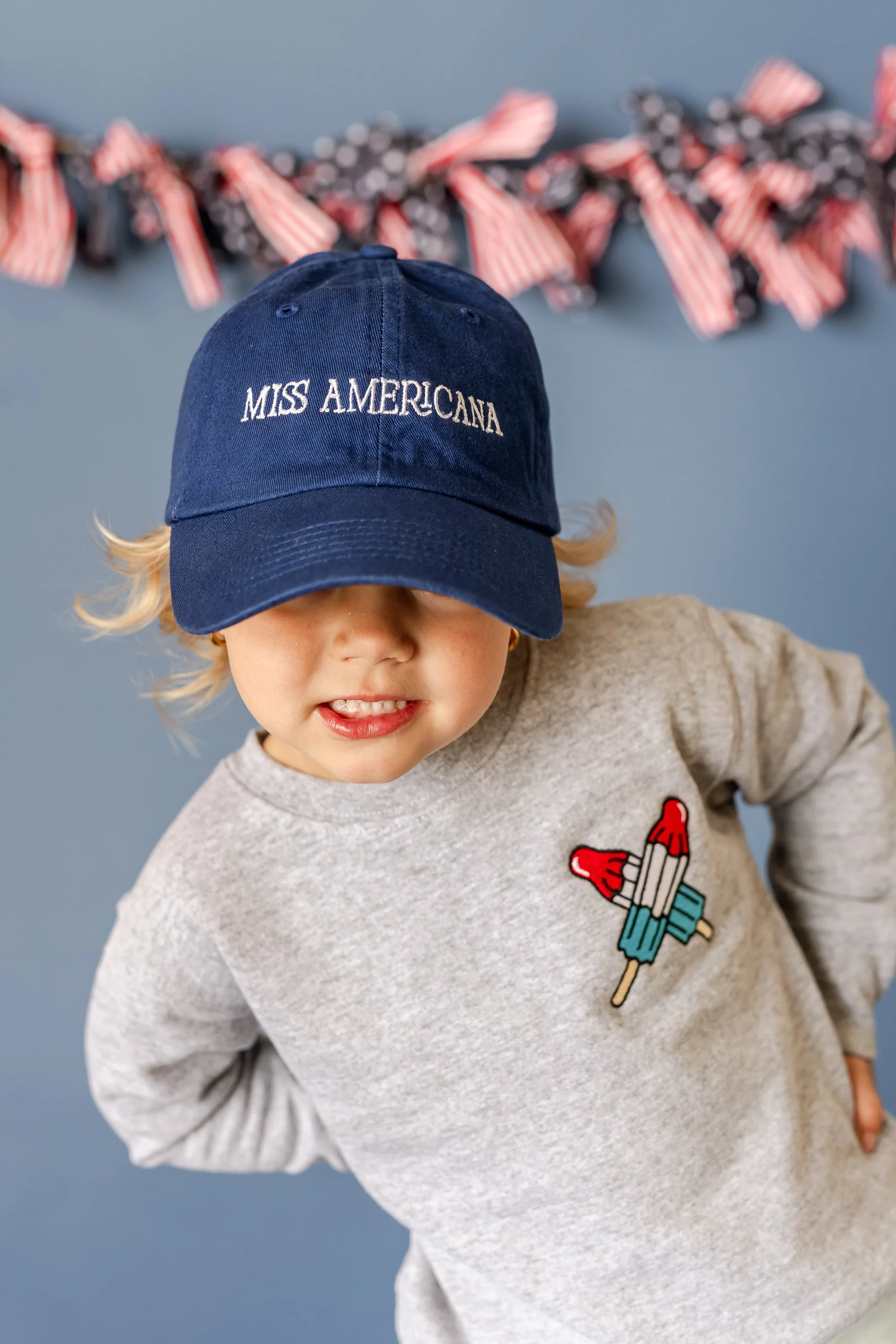 Miss Americana - Text Only - Child Baseball Cap - Image 4