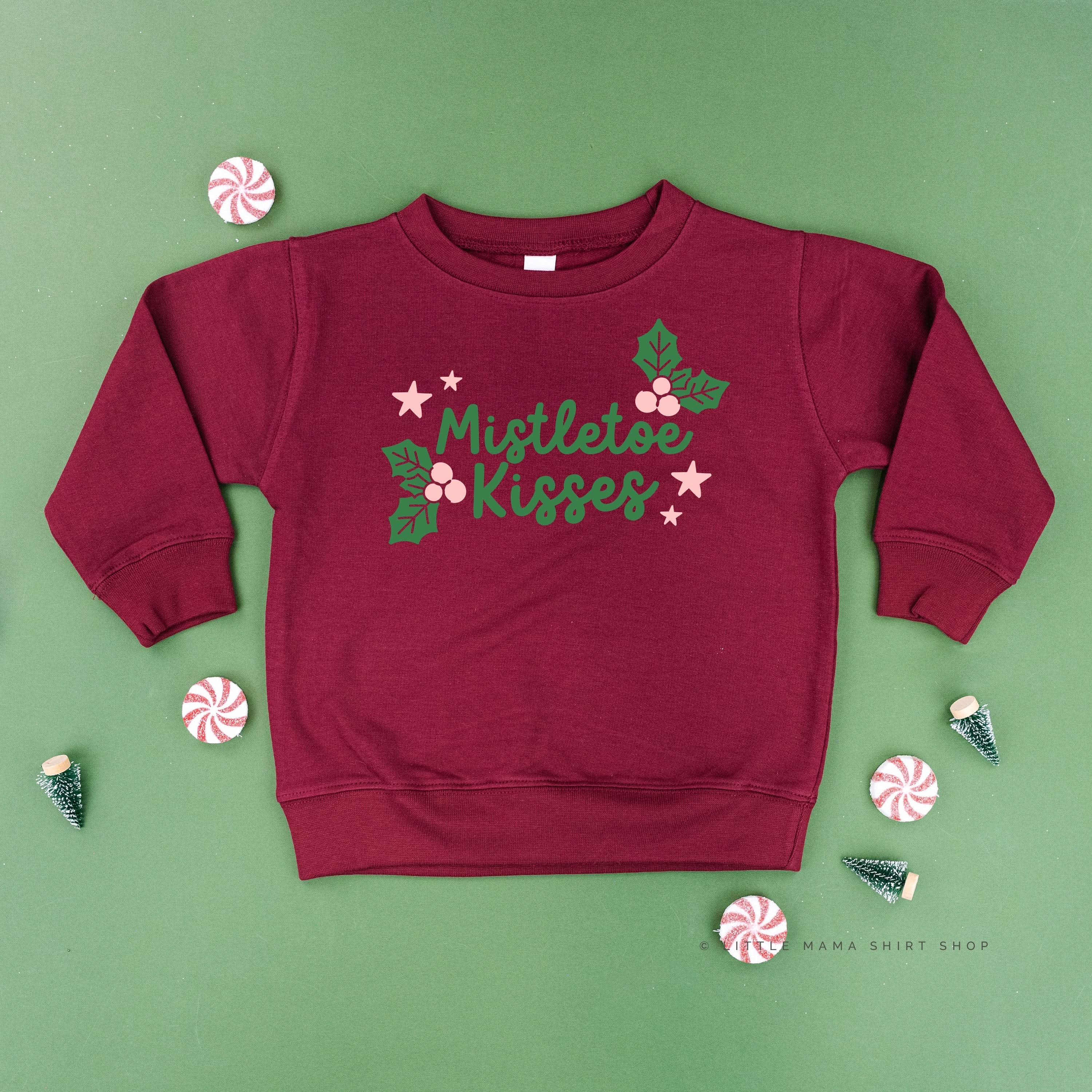 Mistletoe Kisses - Child Sweater - Image 6