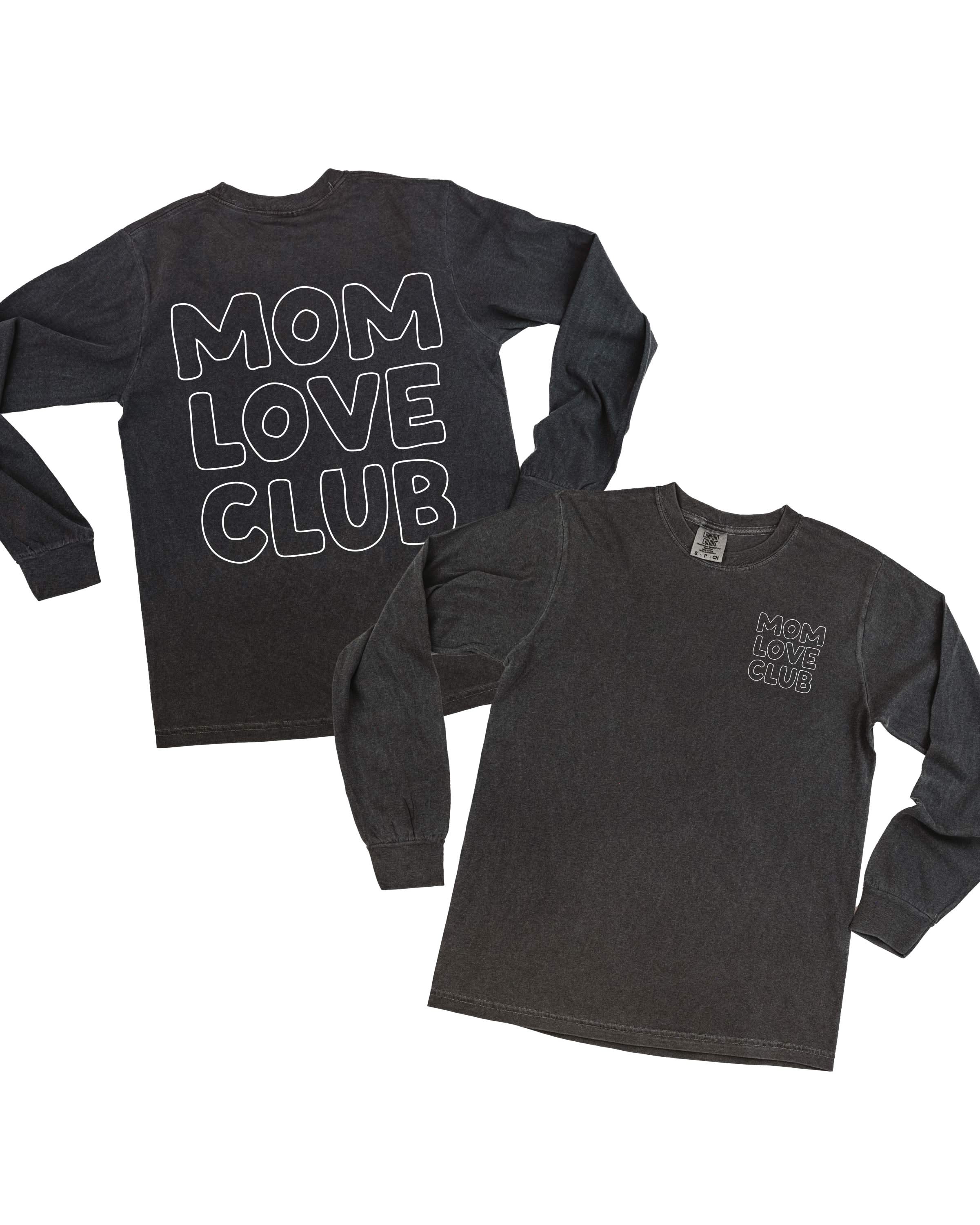 Mom Love Club Long Sleeve Tee - Valentine’s Day Edition | Little Mama Shirt Shop - Image 5