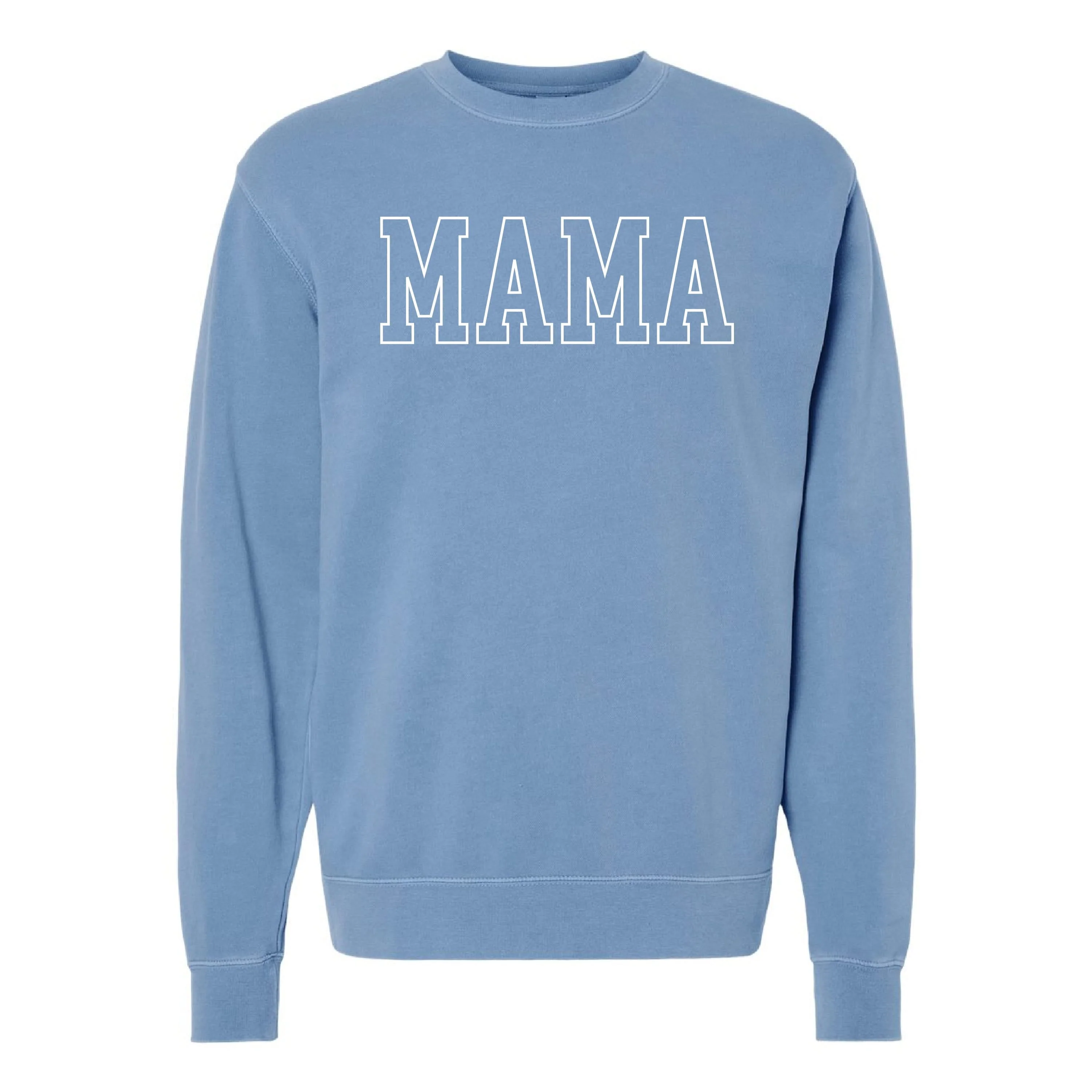 Embroidered PIGMENT Crewneck - MAMA - Outline - Image 11