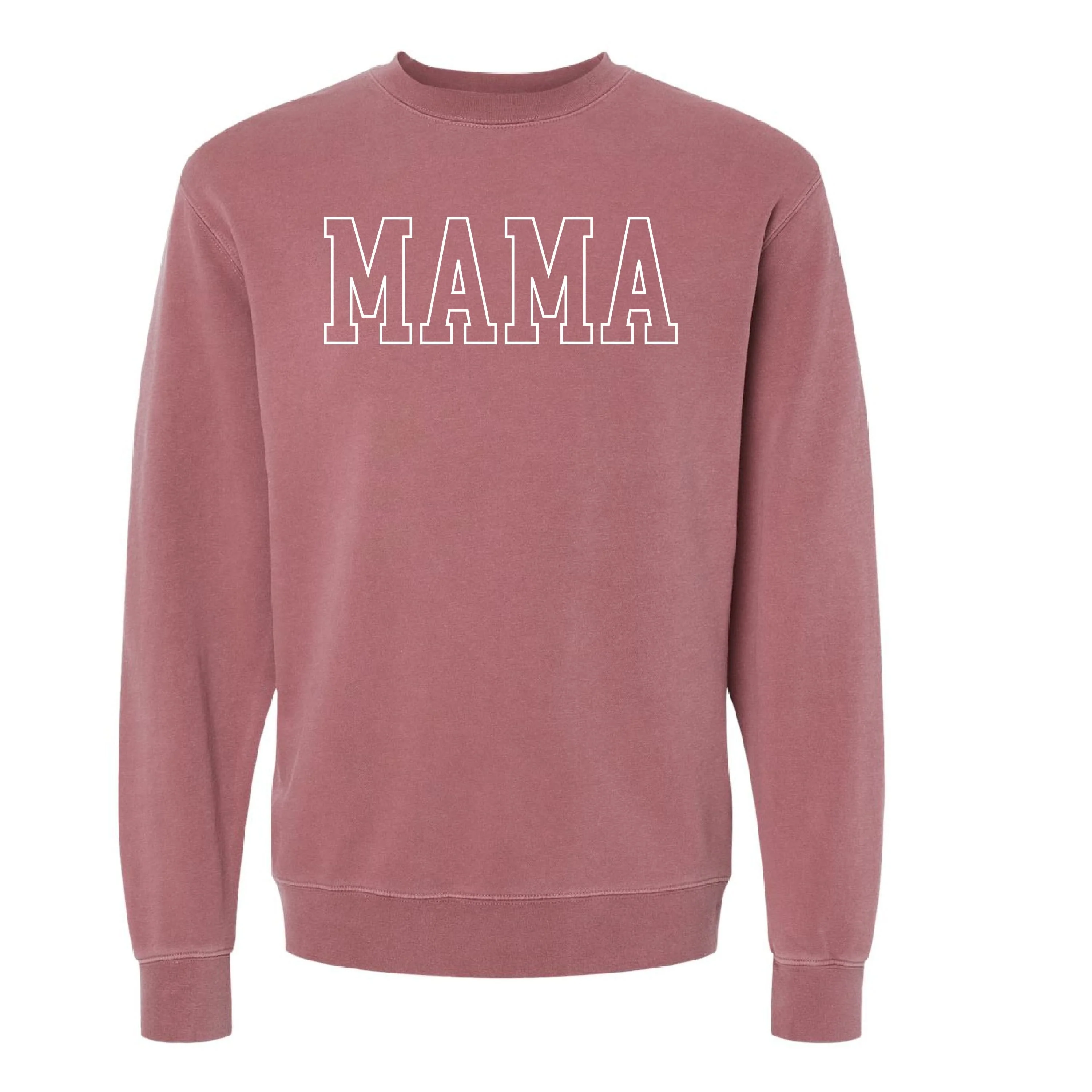 Embroidered PIGMENT Crewneck - MAMA - Outline - Image 17