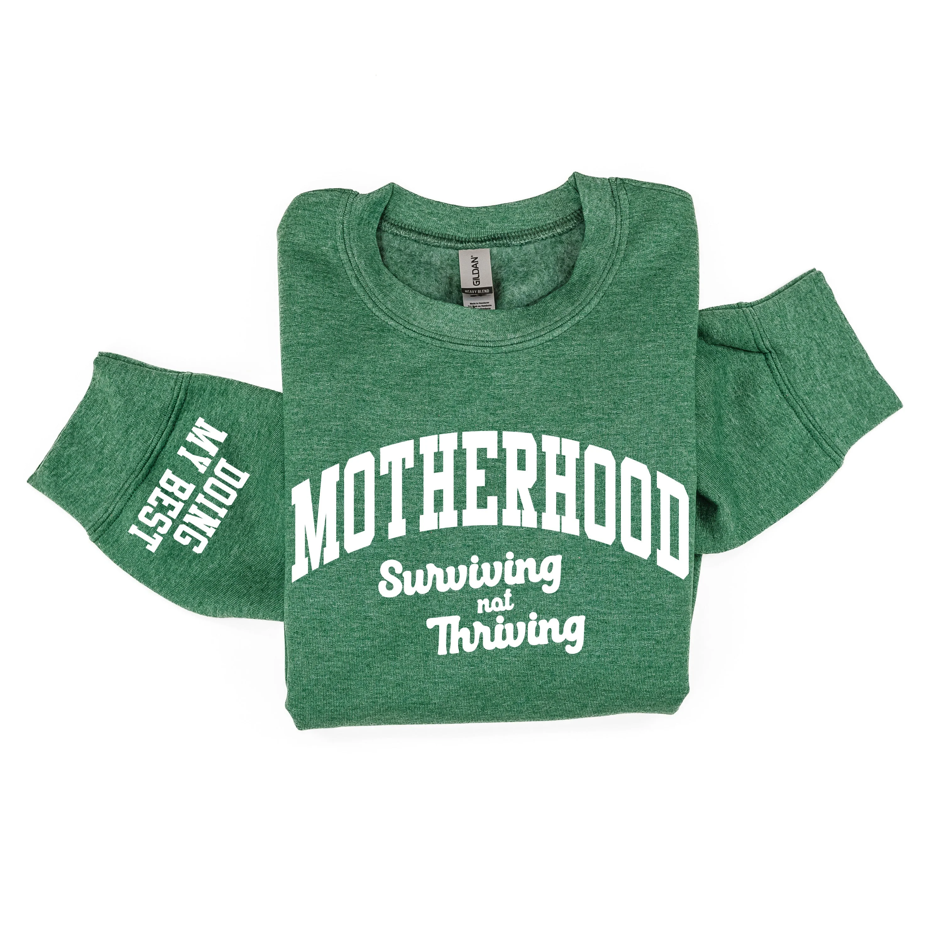 Motherhood - Surviving Not Thriving - Doing My Best - BASIC Fleece - Image 4