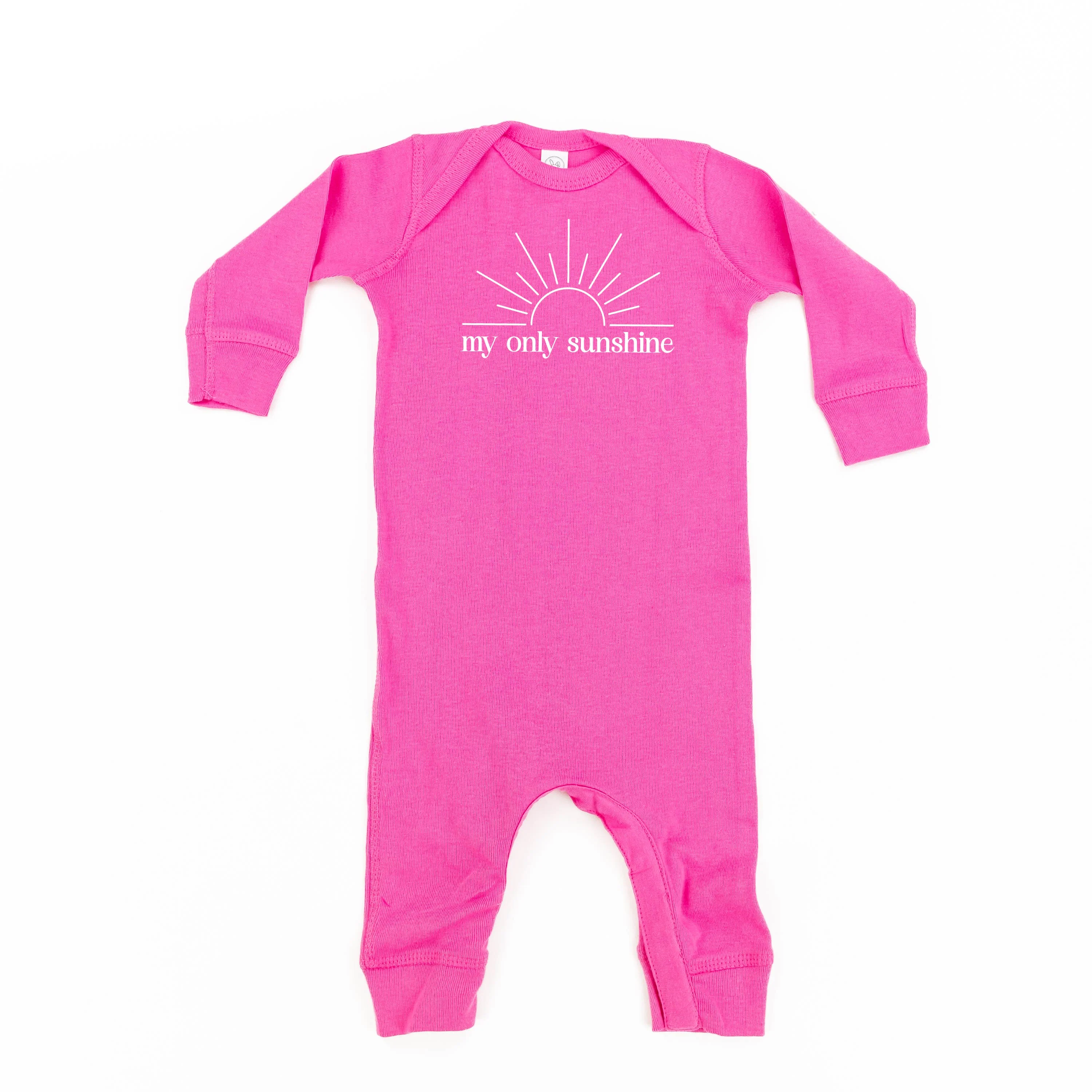 My Only Sunshine w/ Full Sun on Back - Baby Sleeper - Image 5