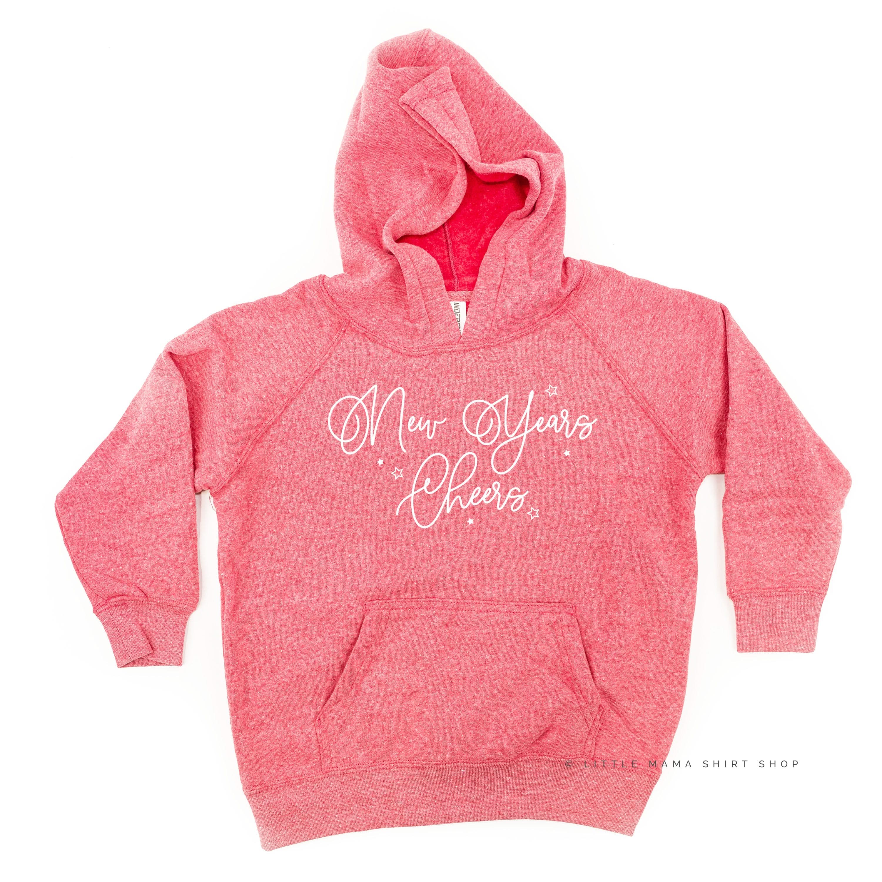 New Years Cheers - Stars/Script - Child Hoodie - Image 4