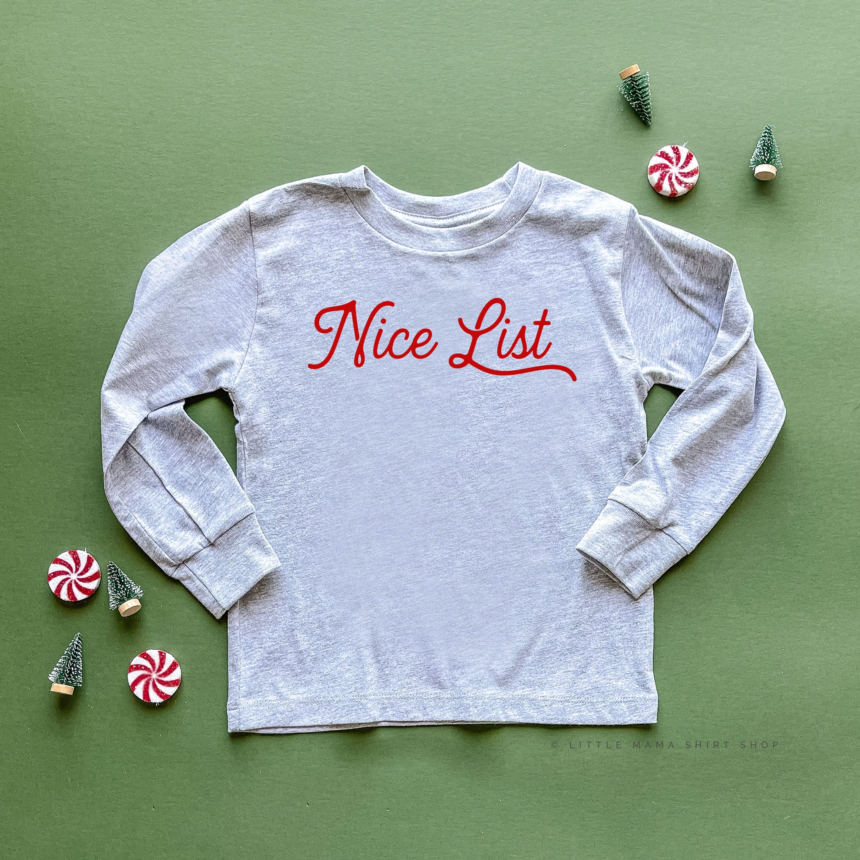 Nice List - Child Long Sleeve Tee - Image 5