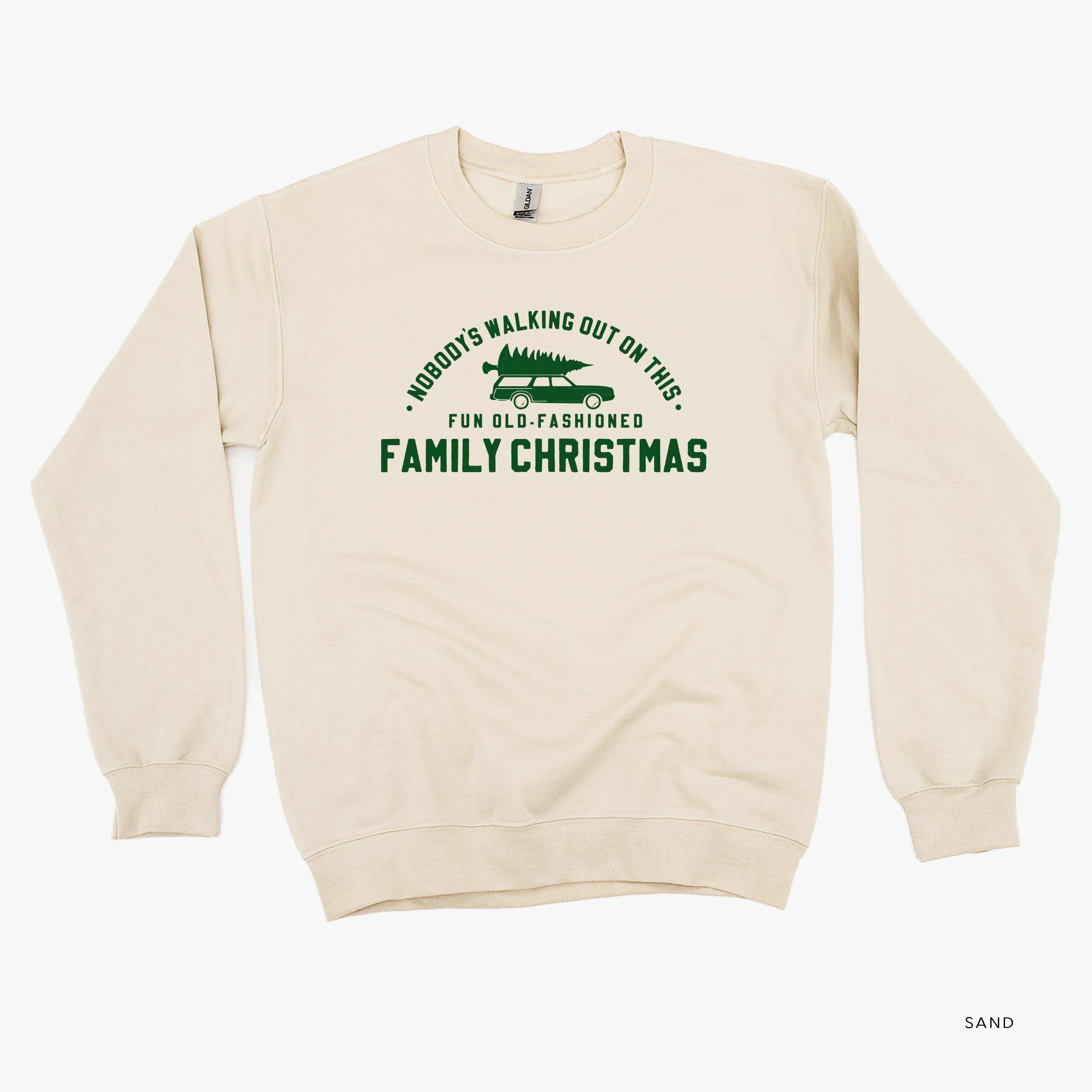 Nobody's Walking Out On This Fun Old-Fashioned Family Christmas - Basic Fleece - Image 4