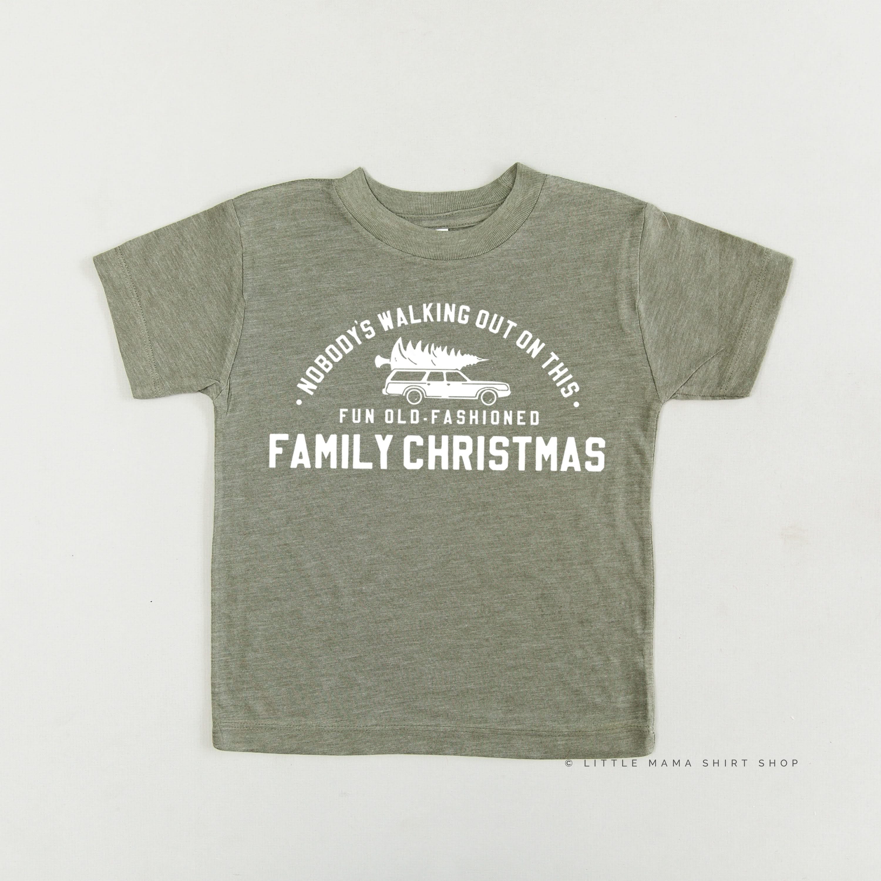 Nobody's Walking Out On This Fun Old-Fashioned Family Christmas - Child Tee - Image 9