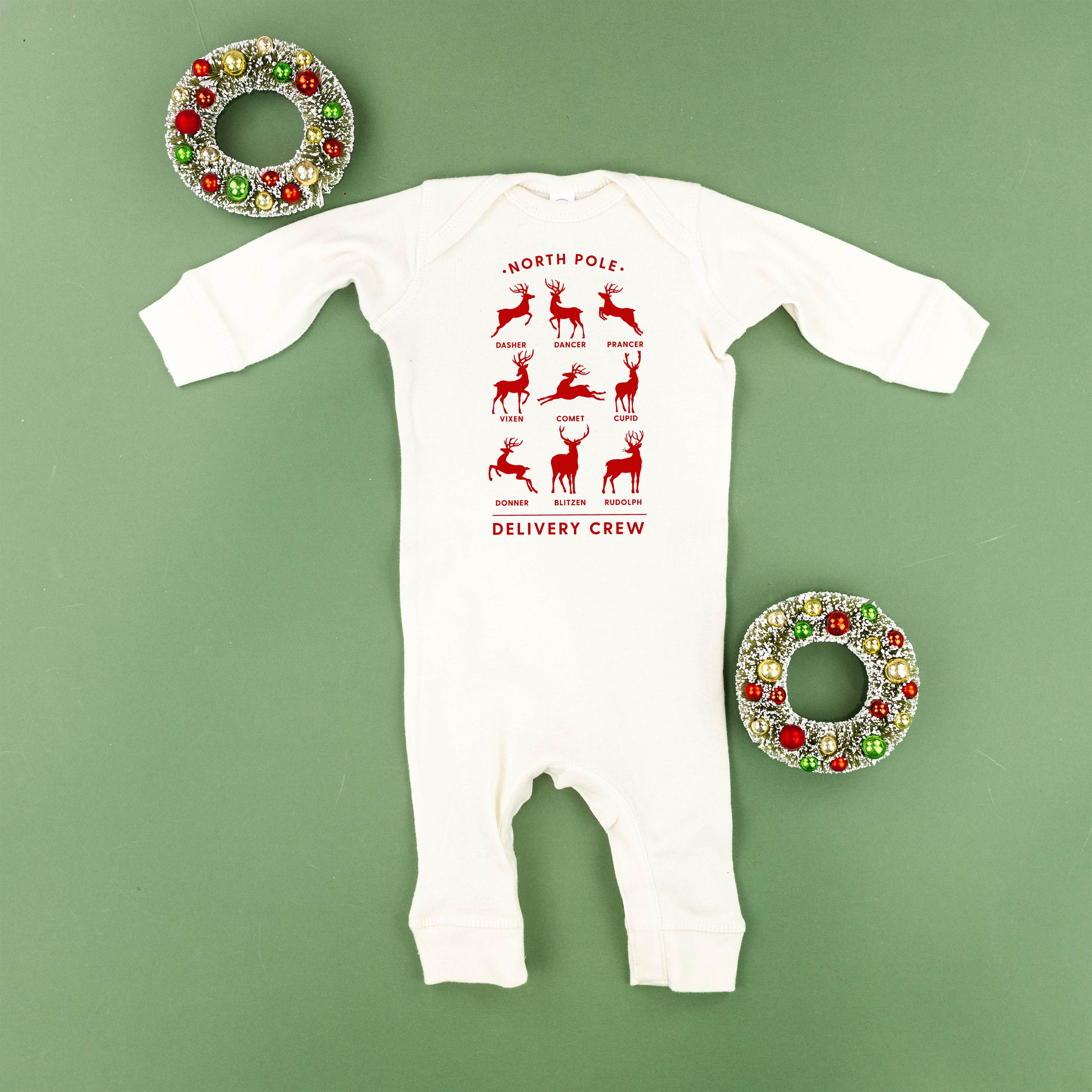 Reindeer - North Pole Delivery Crew - Baby Sleeper - Image 5