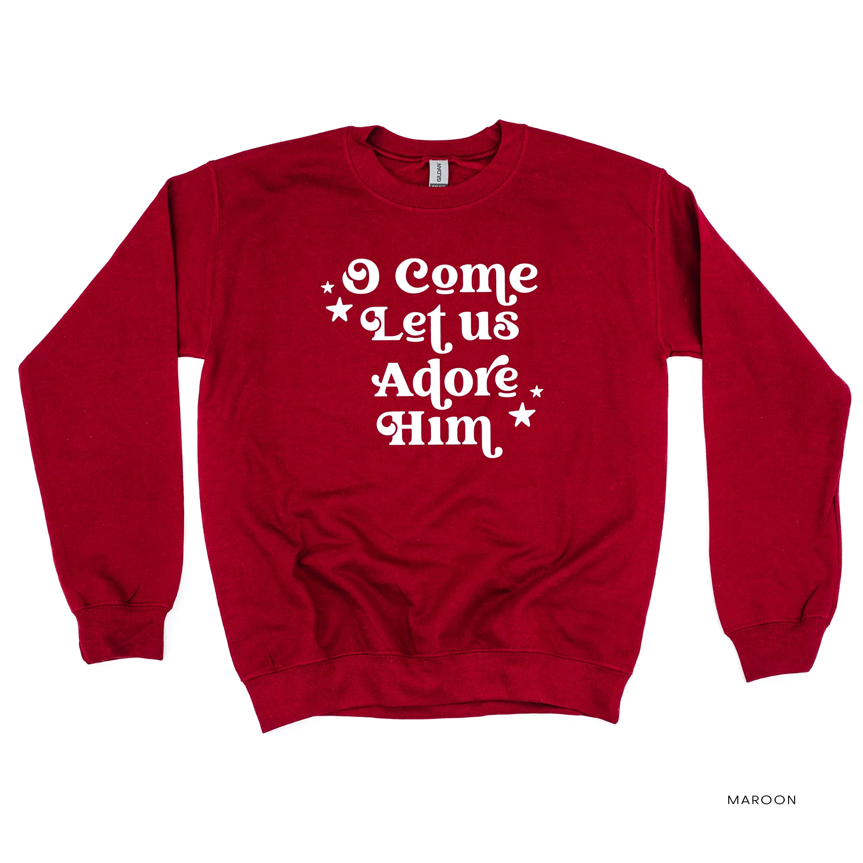 O Come Let Us Adore Him - Basic Fleece