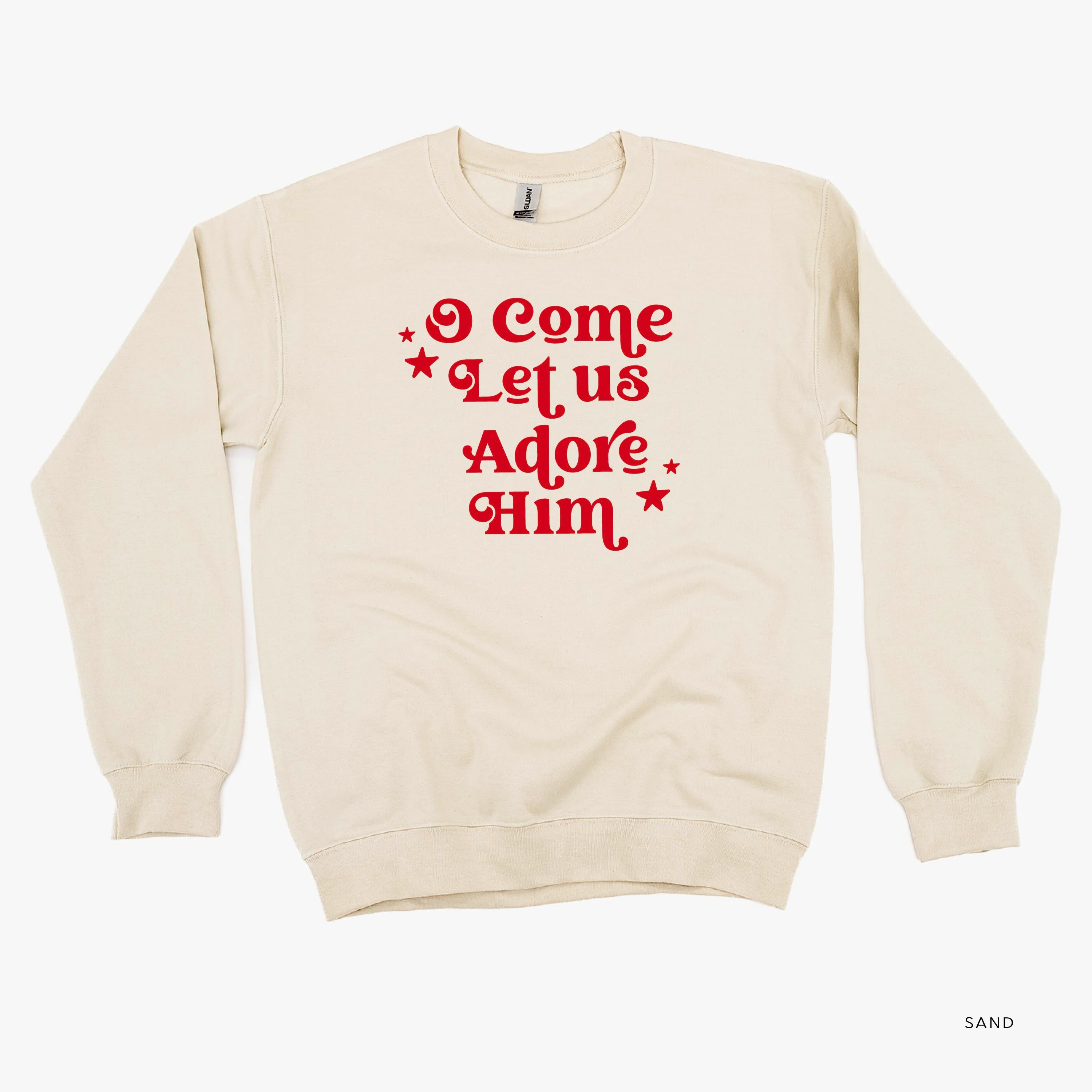 O Come Let Us Adore Him - Basic Fleece - Image 2