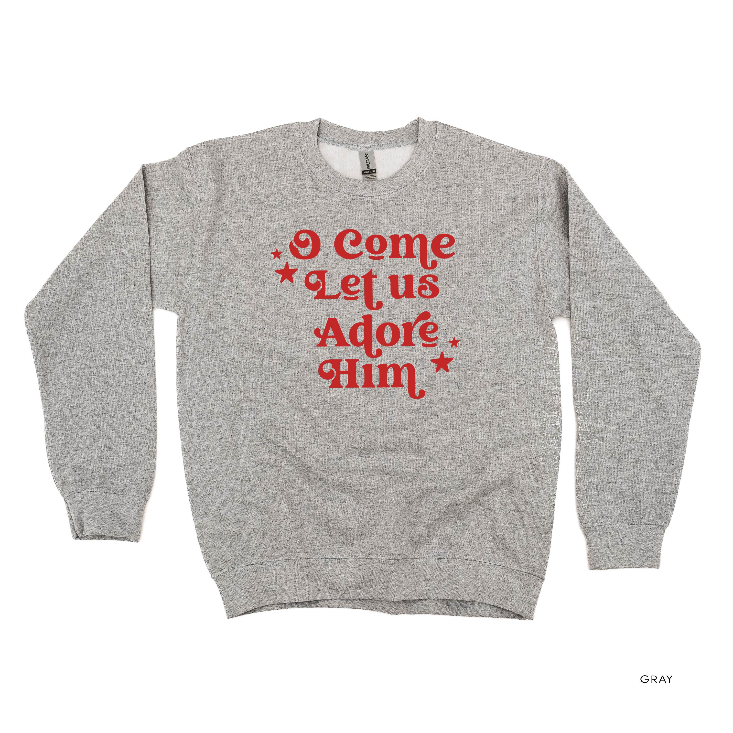 O Come Let Us Adore Him - Basic Fleece - Image 4