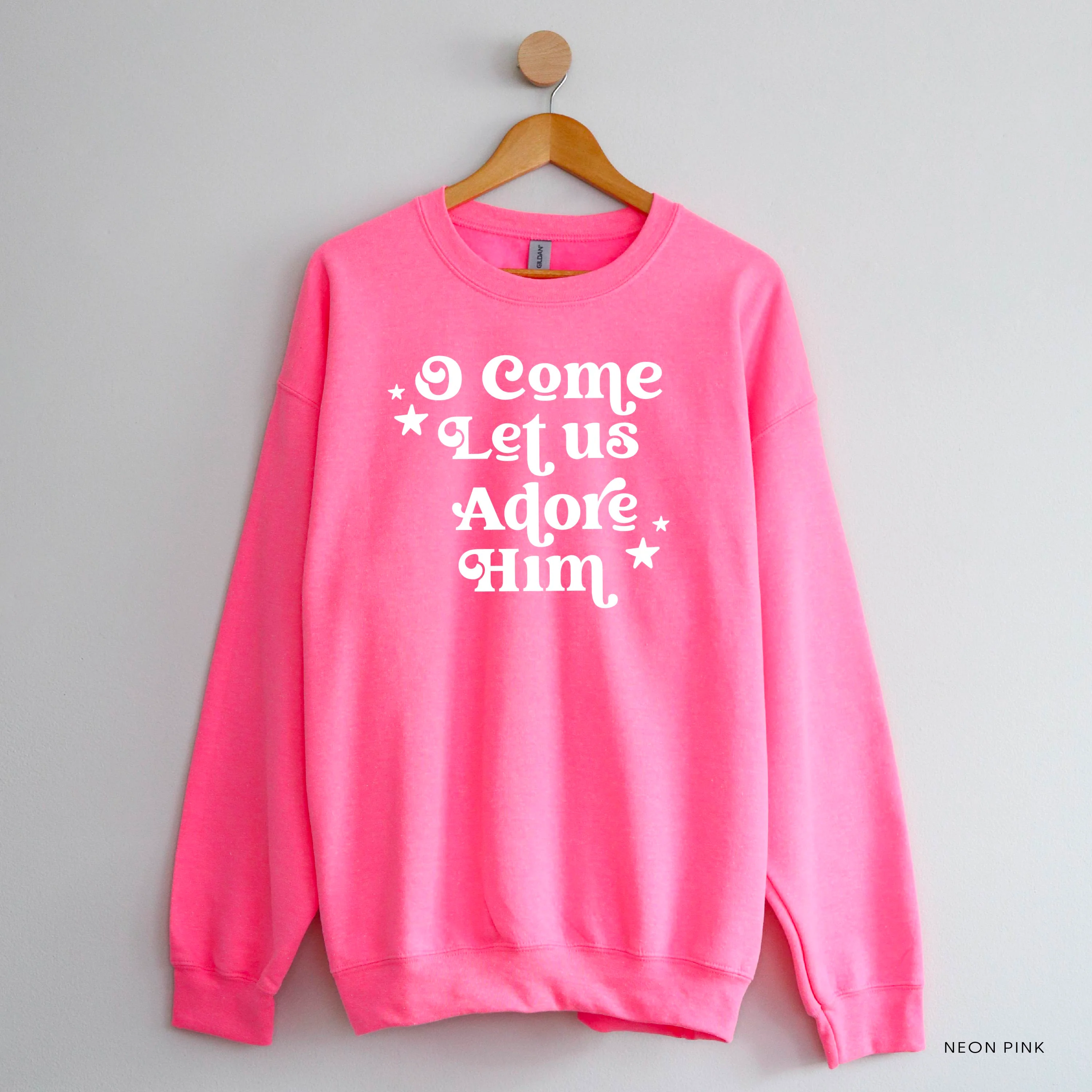 O Come Let Us Adore Him - Basic Fleece - Image 6