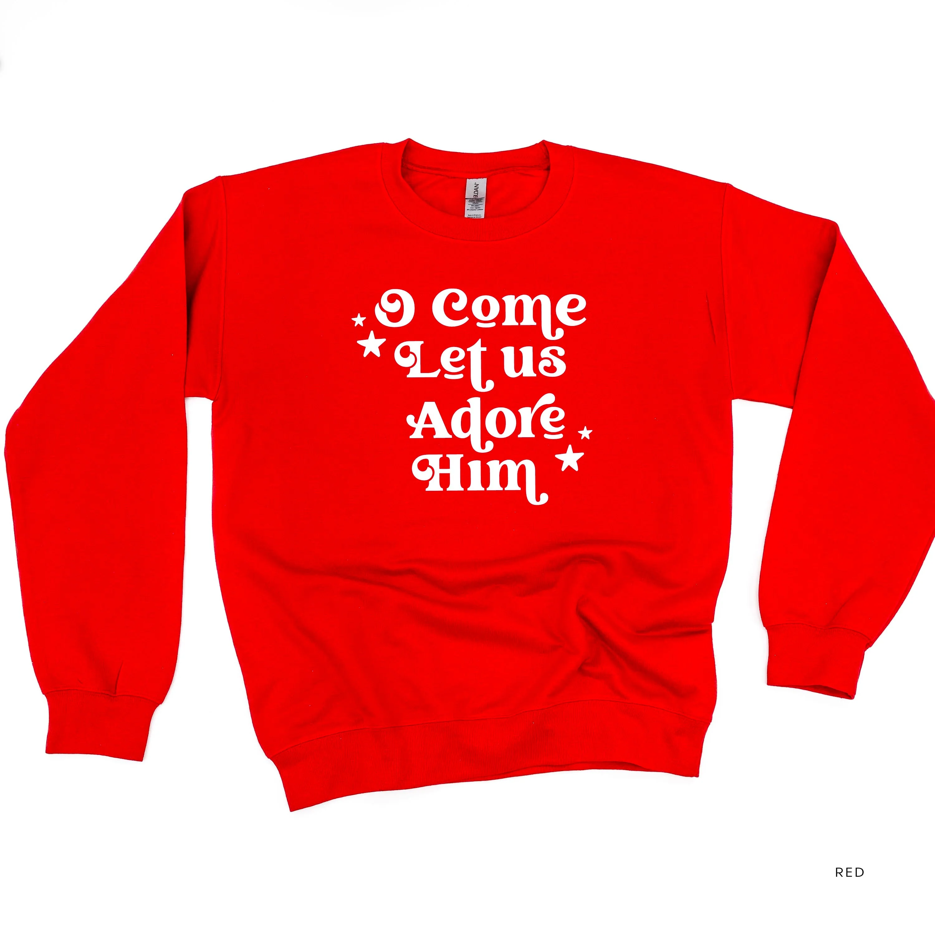 O Come Let Us Adore Him - Basic Fleece - Image 7