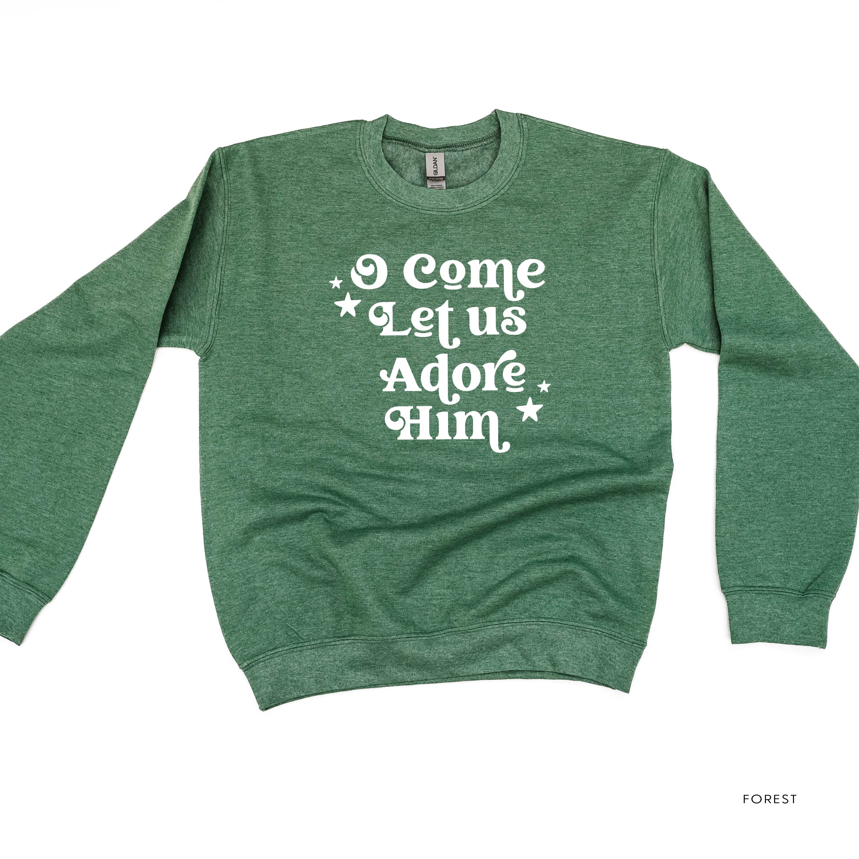 O Come Let Us Adore Him - Basic Fleece - Image 8