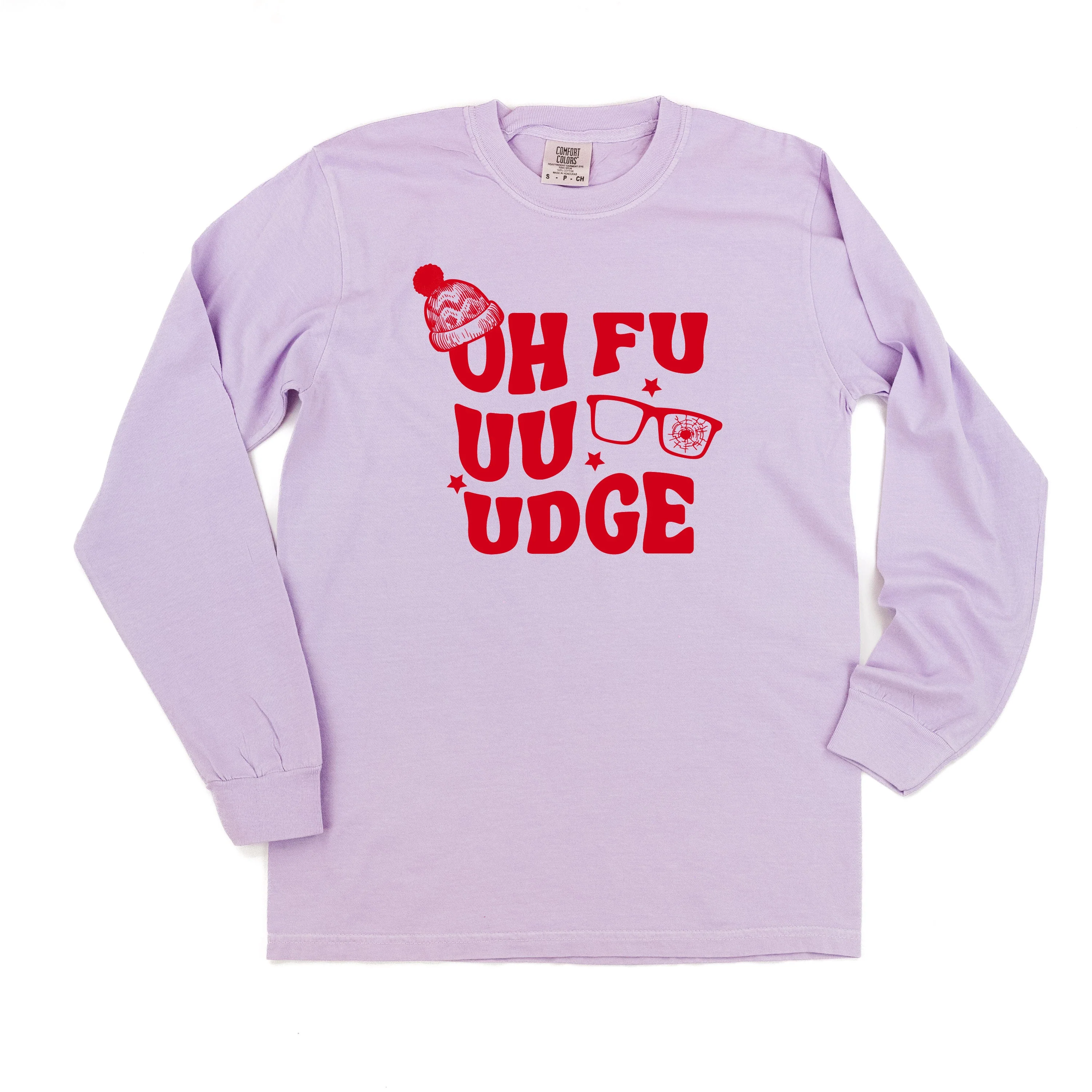 Oh Fudge - Long Sleeve Comfort Colors Tee - Image 3