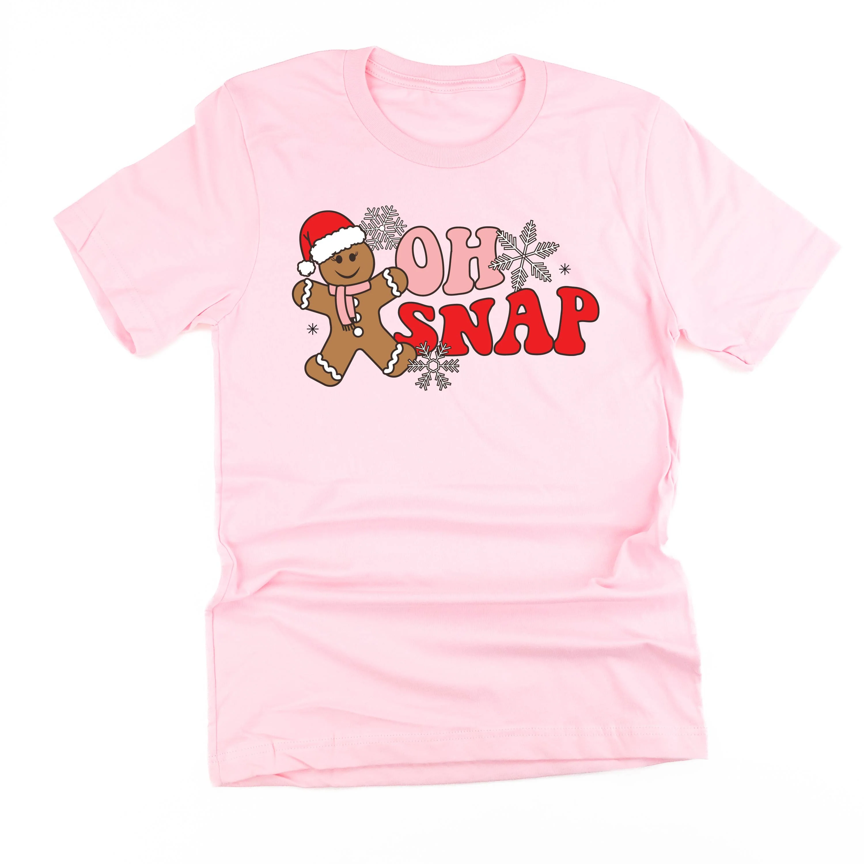 Oh Snap - Gingerbread Man - Unisex Tee - Image 2
