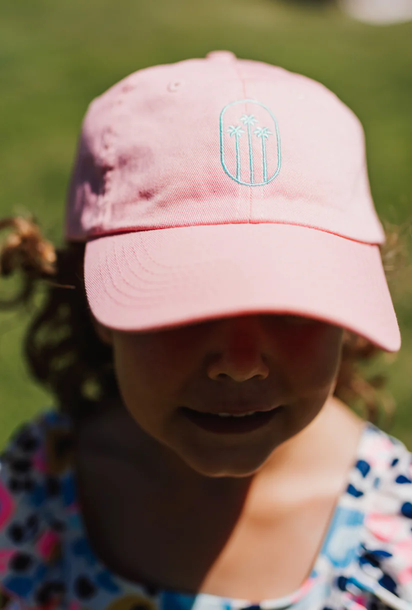 Oval Palm - Child Baseball Cap - Image 5
