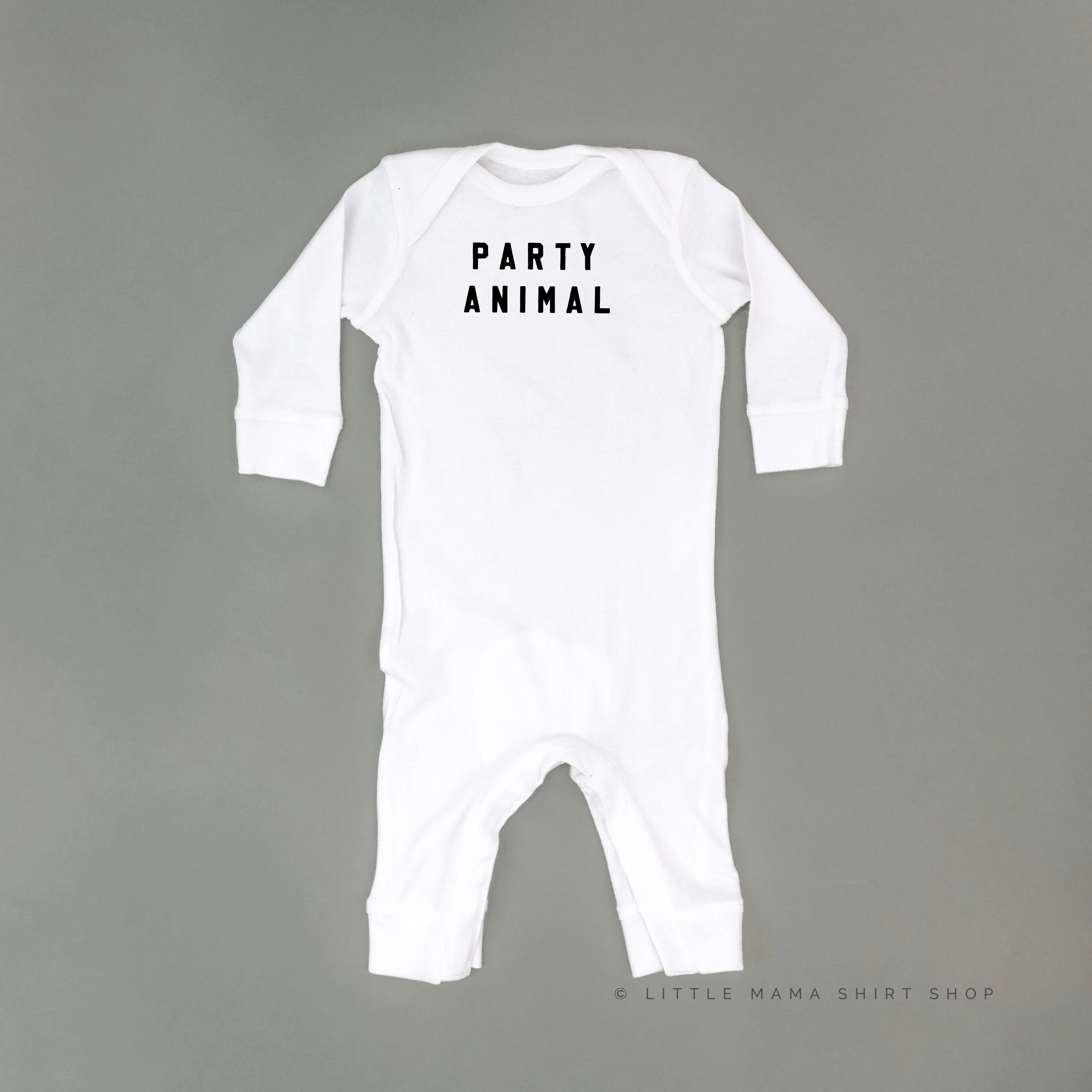 Party Animal - Block Font - Baby Sleeper - Image 9