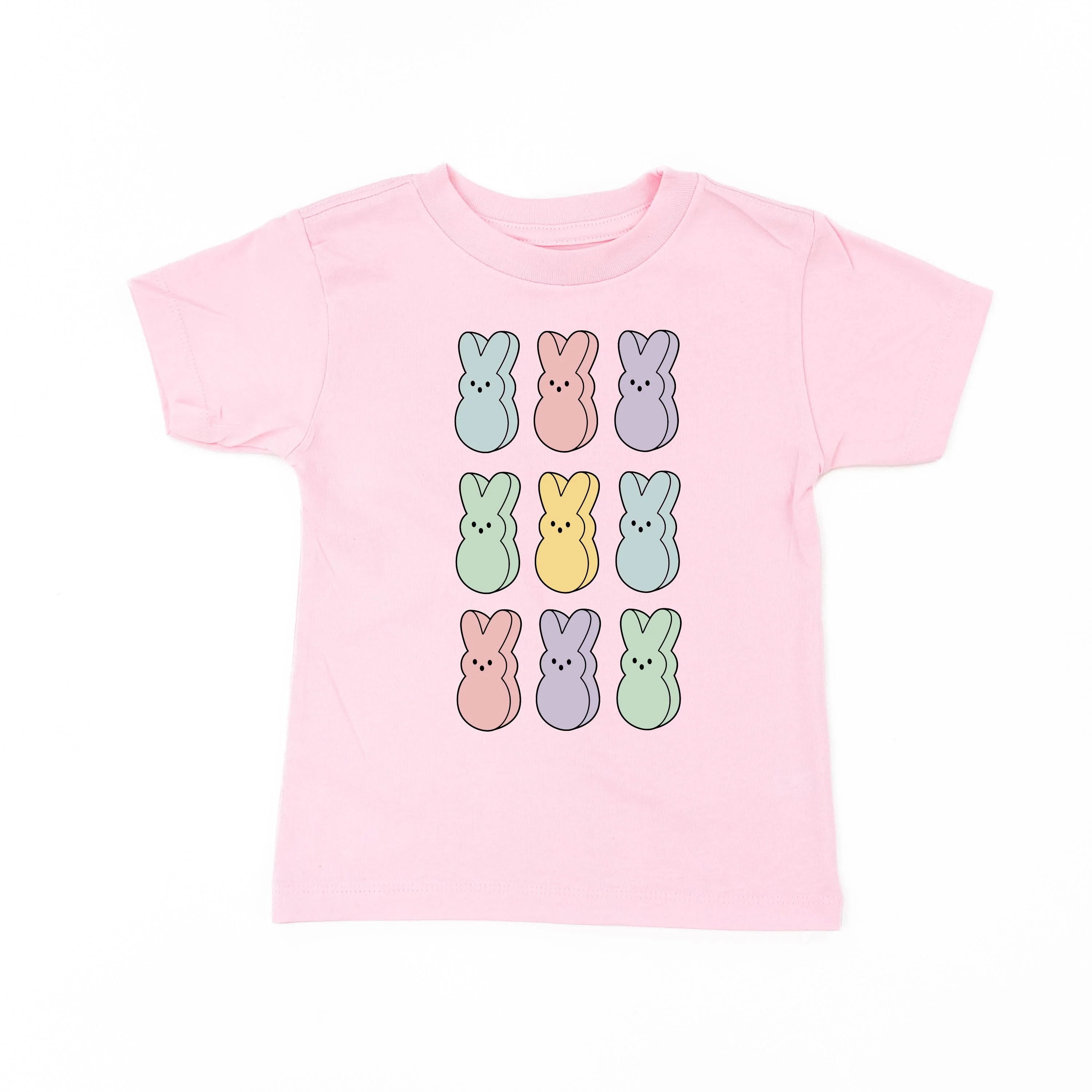 Pastel Peeps - 3x3 - Child Tee - Image 9