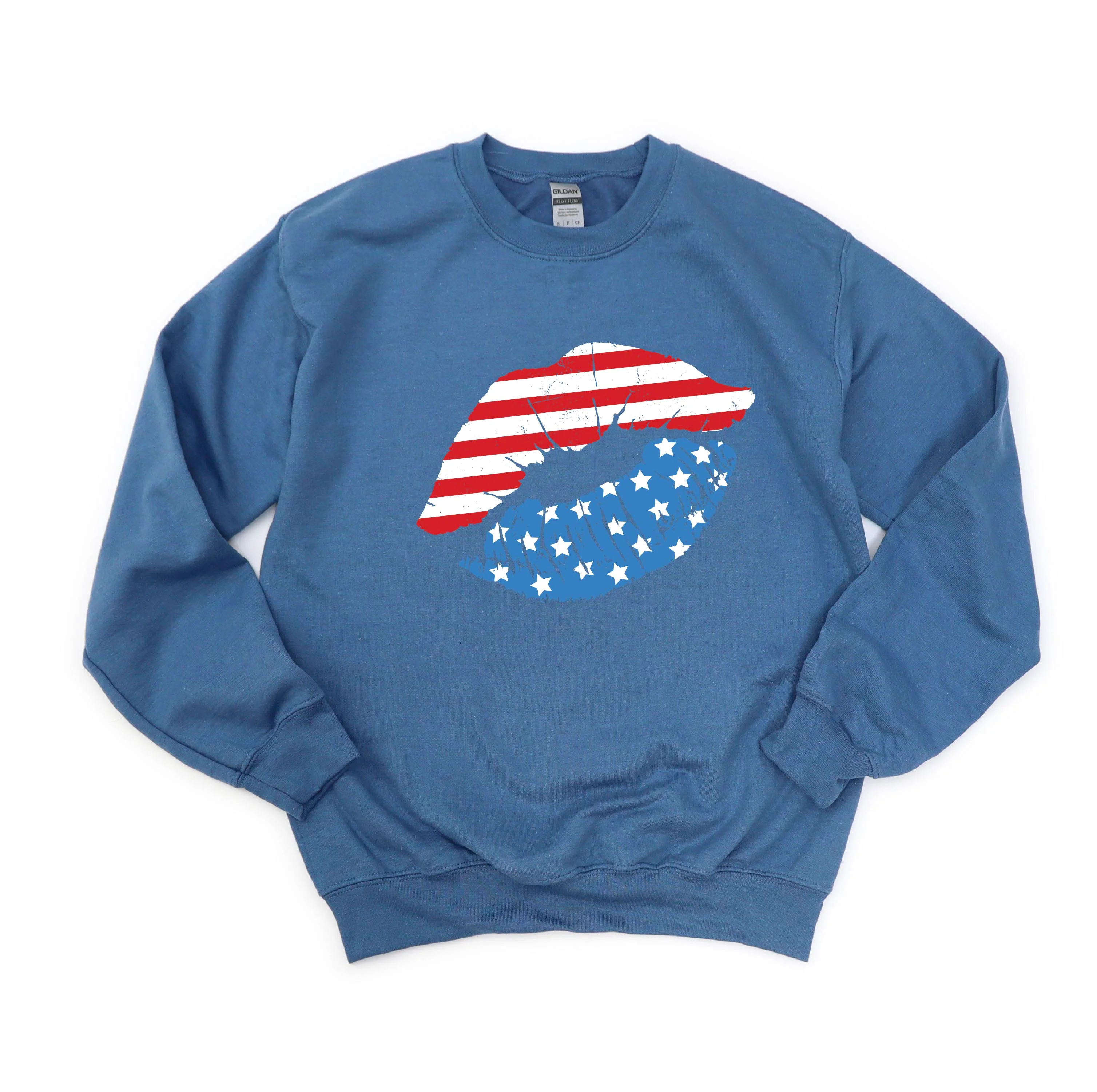 Patriotic Lips - BASIC Fleece - Image 2