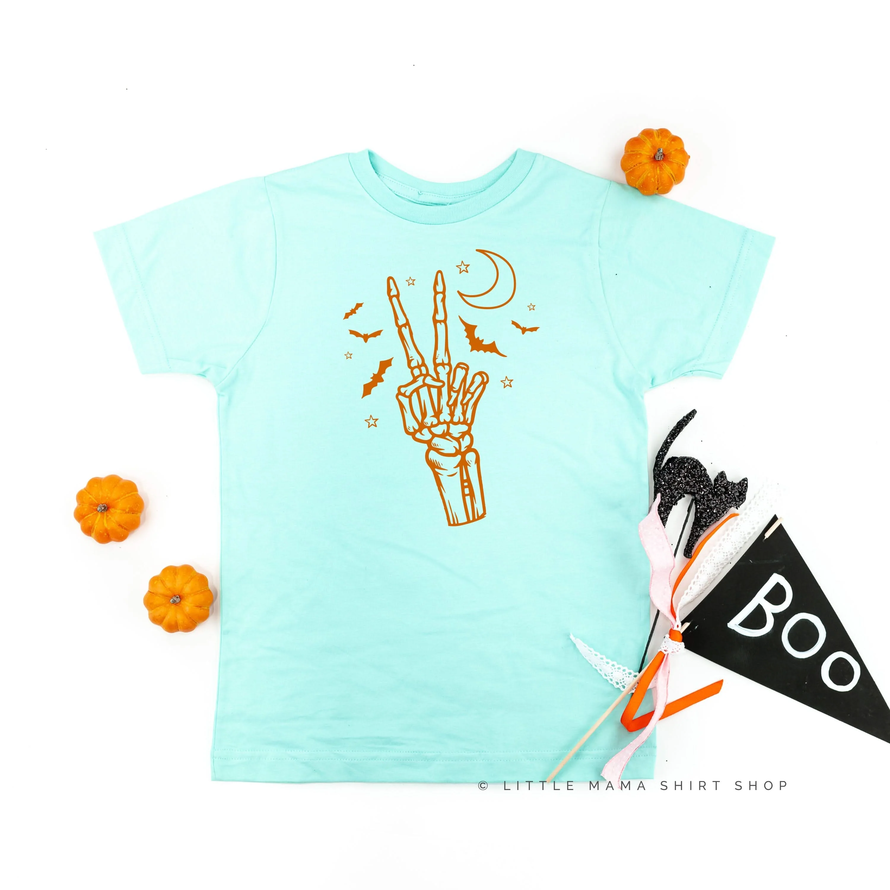 Peace - Skeleton - Child Tee - Image 7