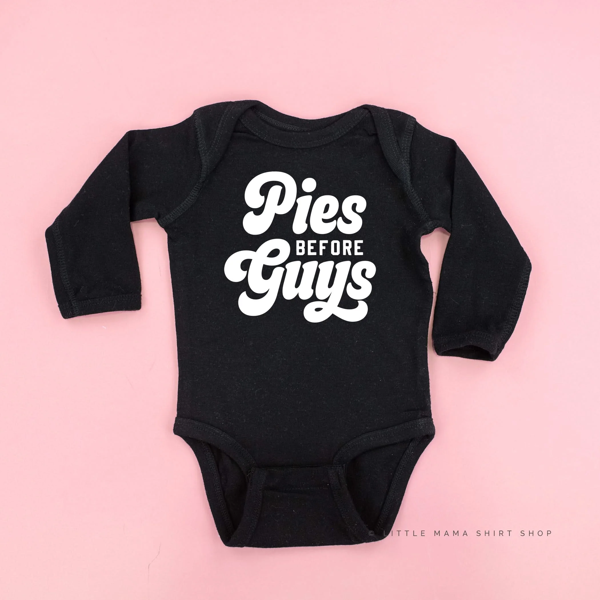 Pies Before Guys - Child Long Sleeve Tee - Image 5