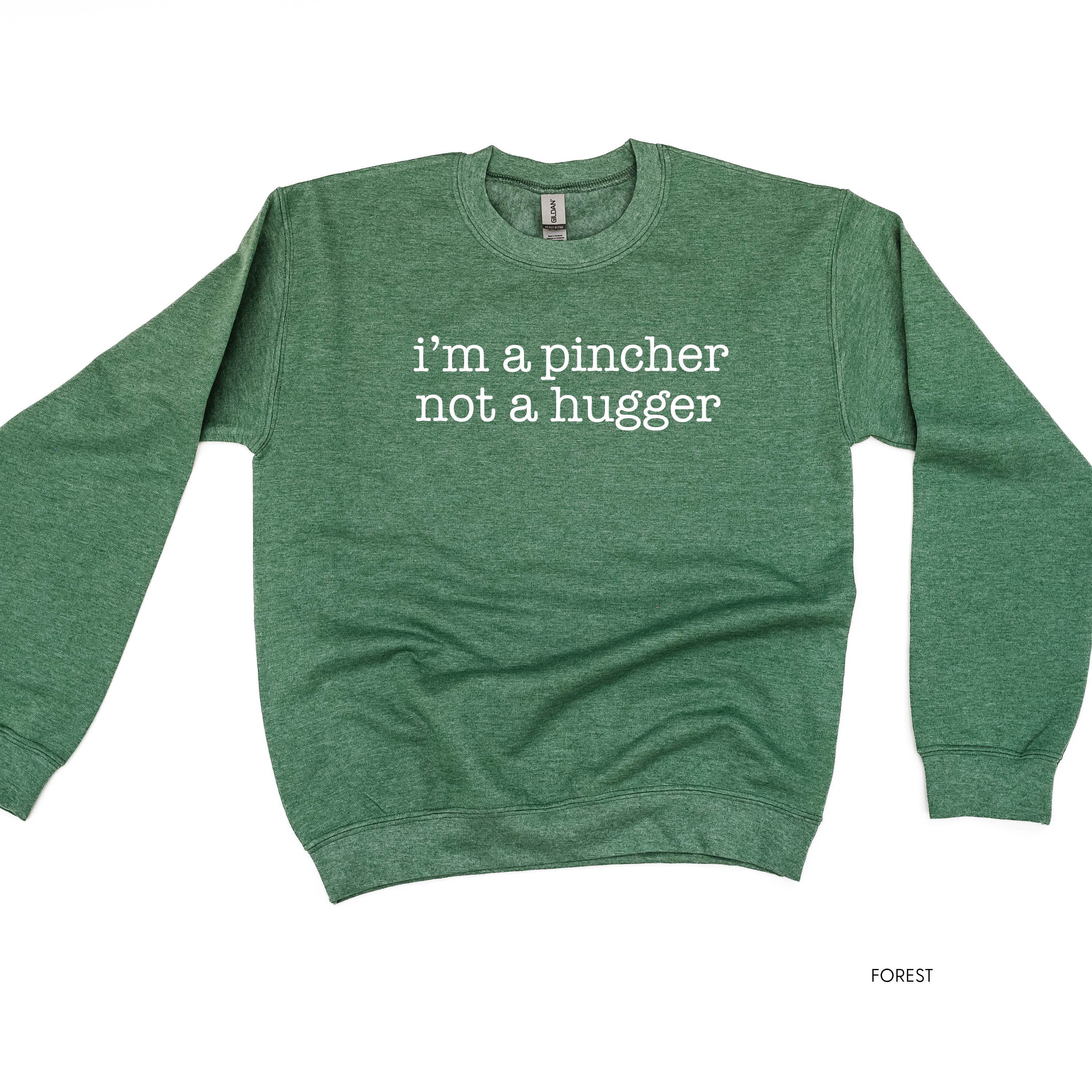 Pincher not Hugger - Forest Basic Fleece