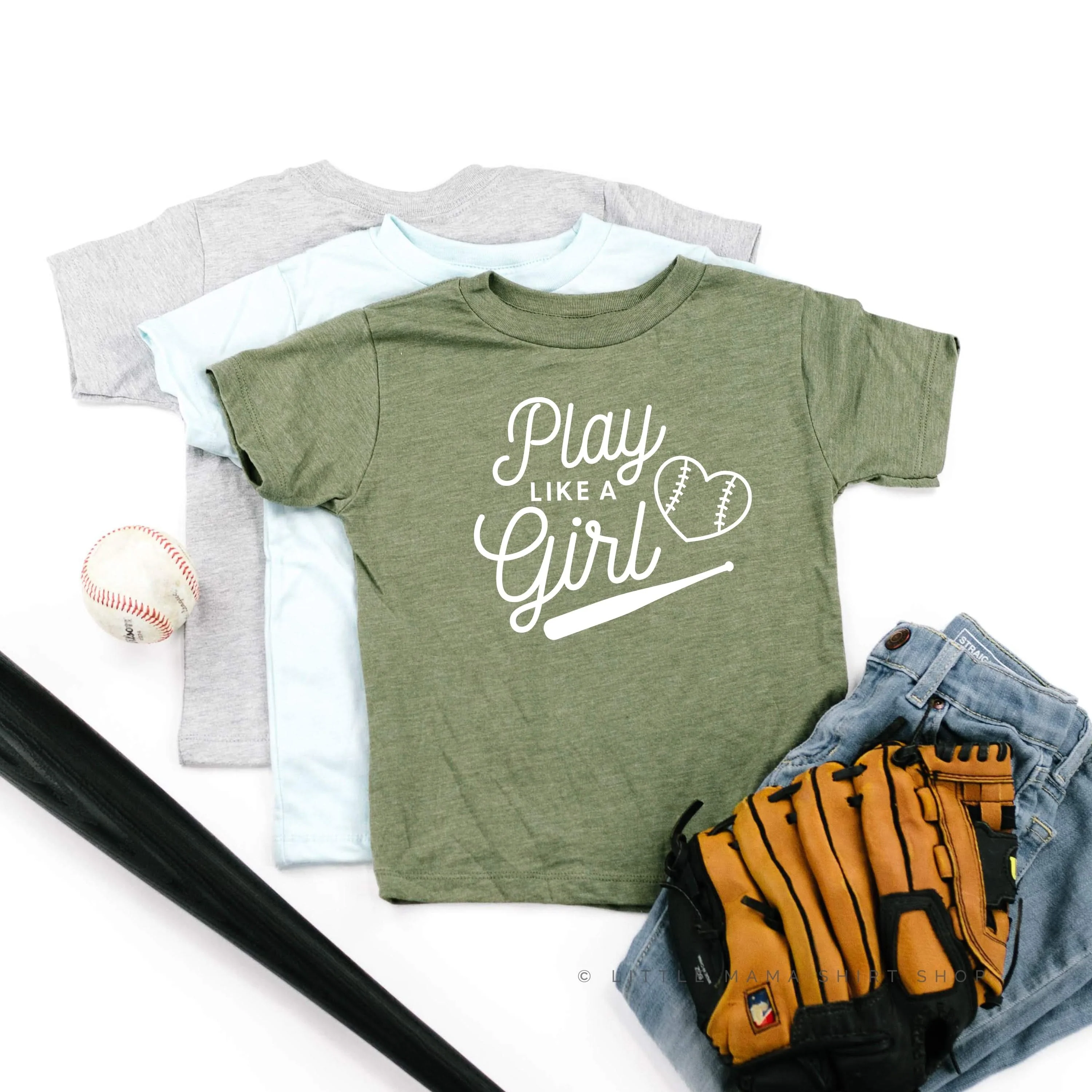 Play Like A Girl - Child Tee - Image 5