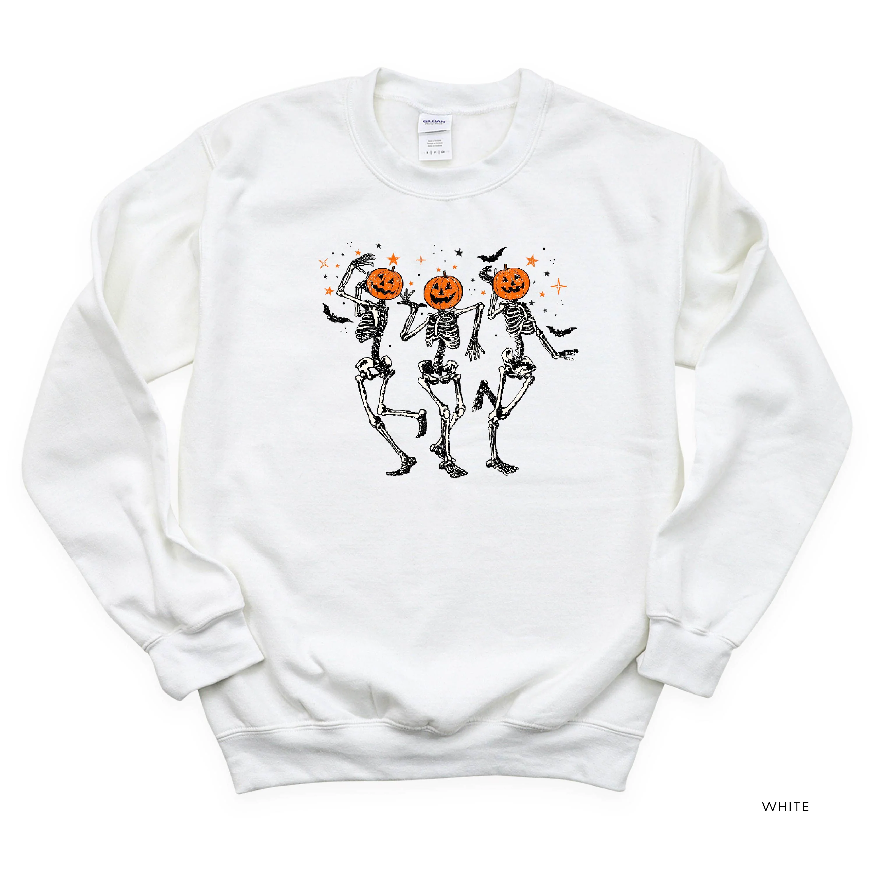Pumpkin Head Dancing Skellies - Basic Fleece - Image 5