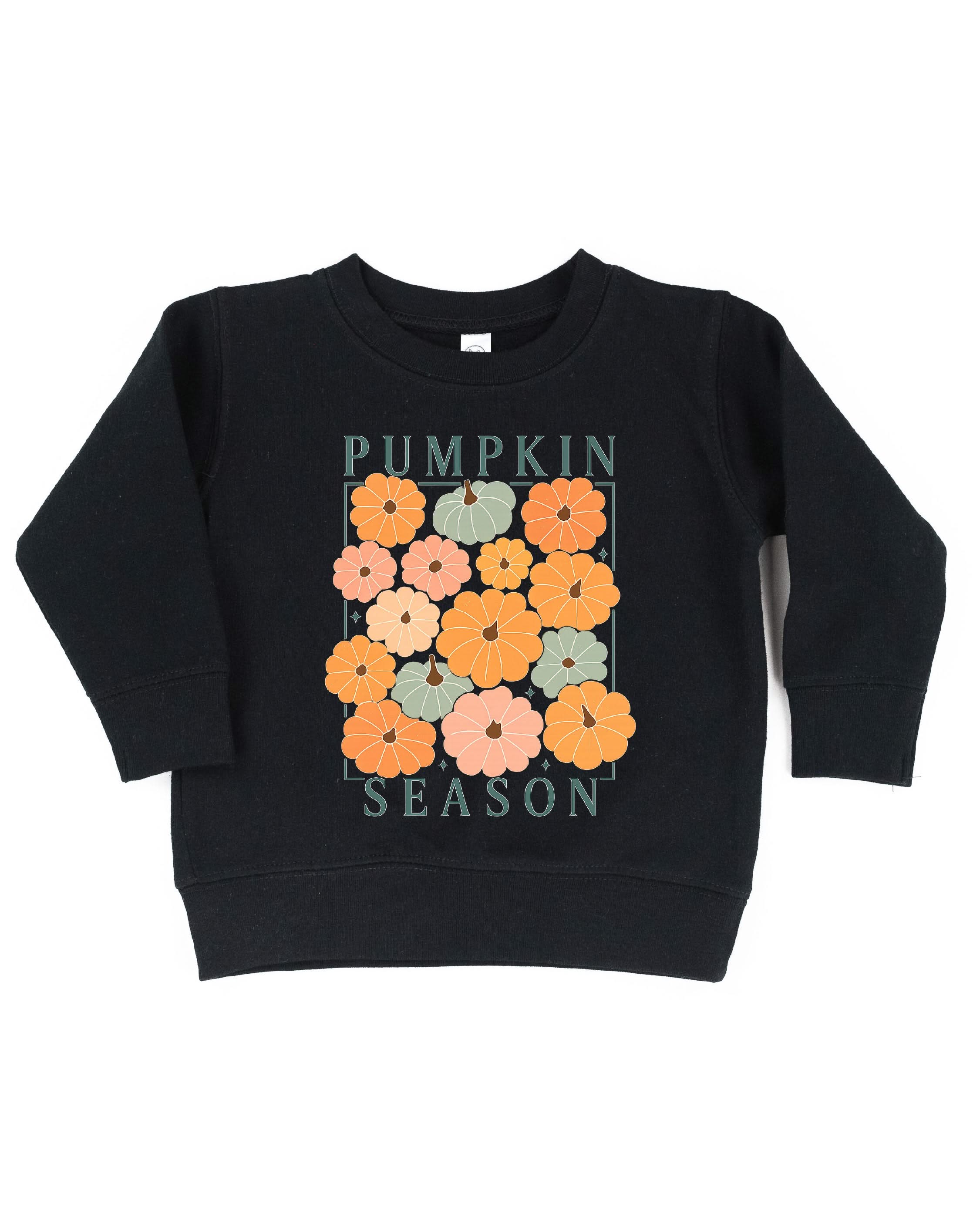 Pumpkin Season - Black Child Sweater - Image 2