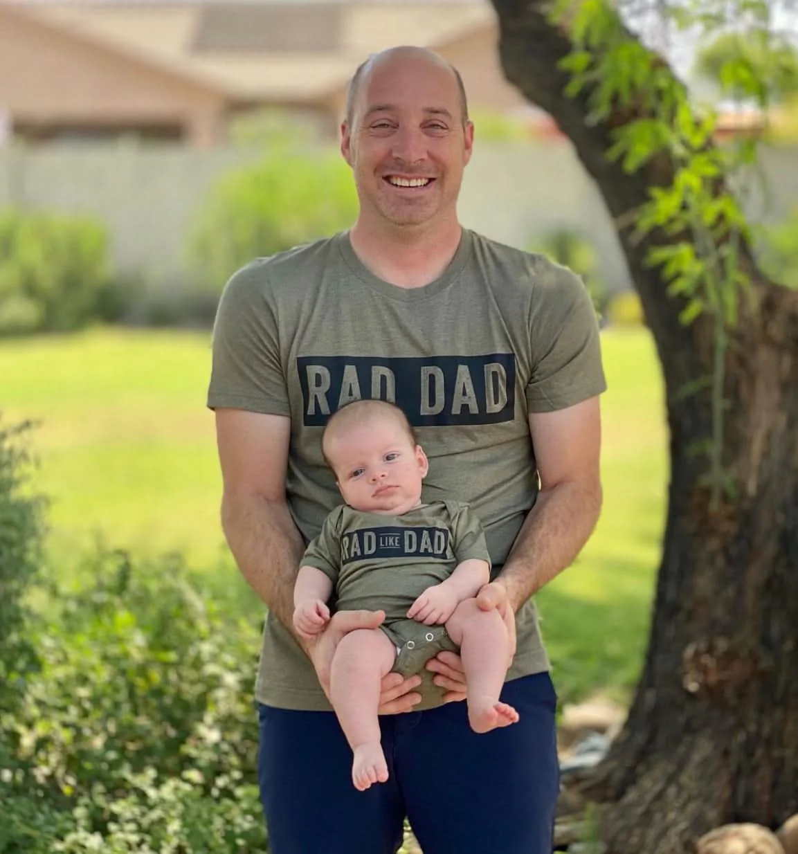 Rad Dad (One Line) - Unisex Tee - Image 8