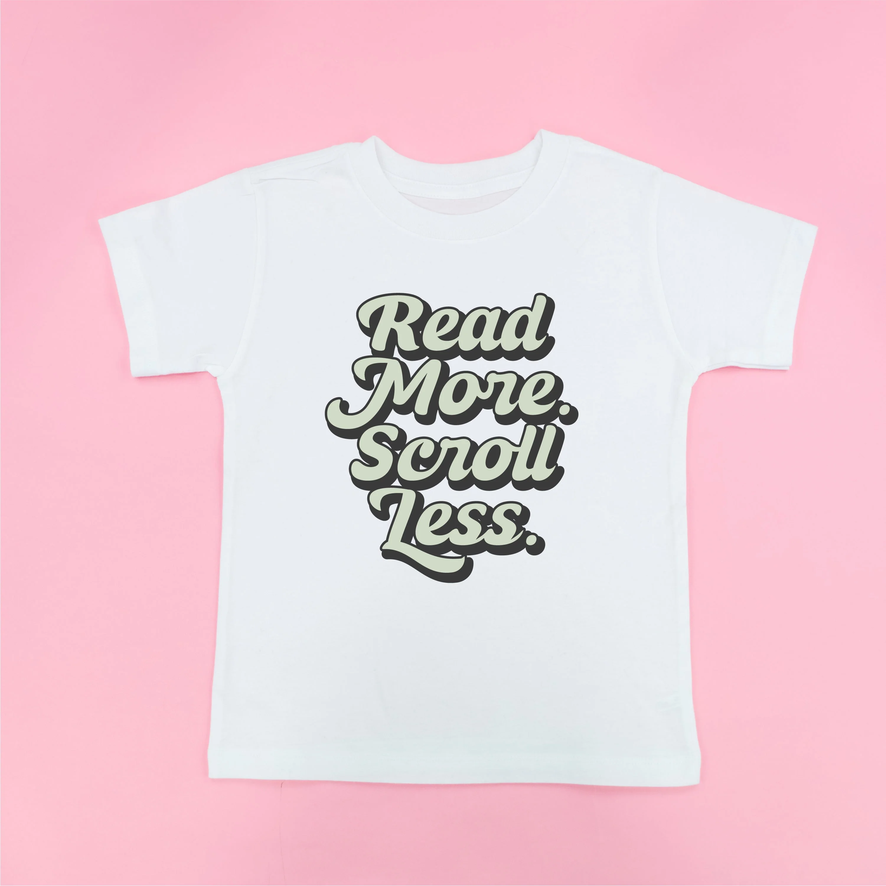 Read More. Scroll Less. - Child Tee - Image 5