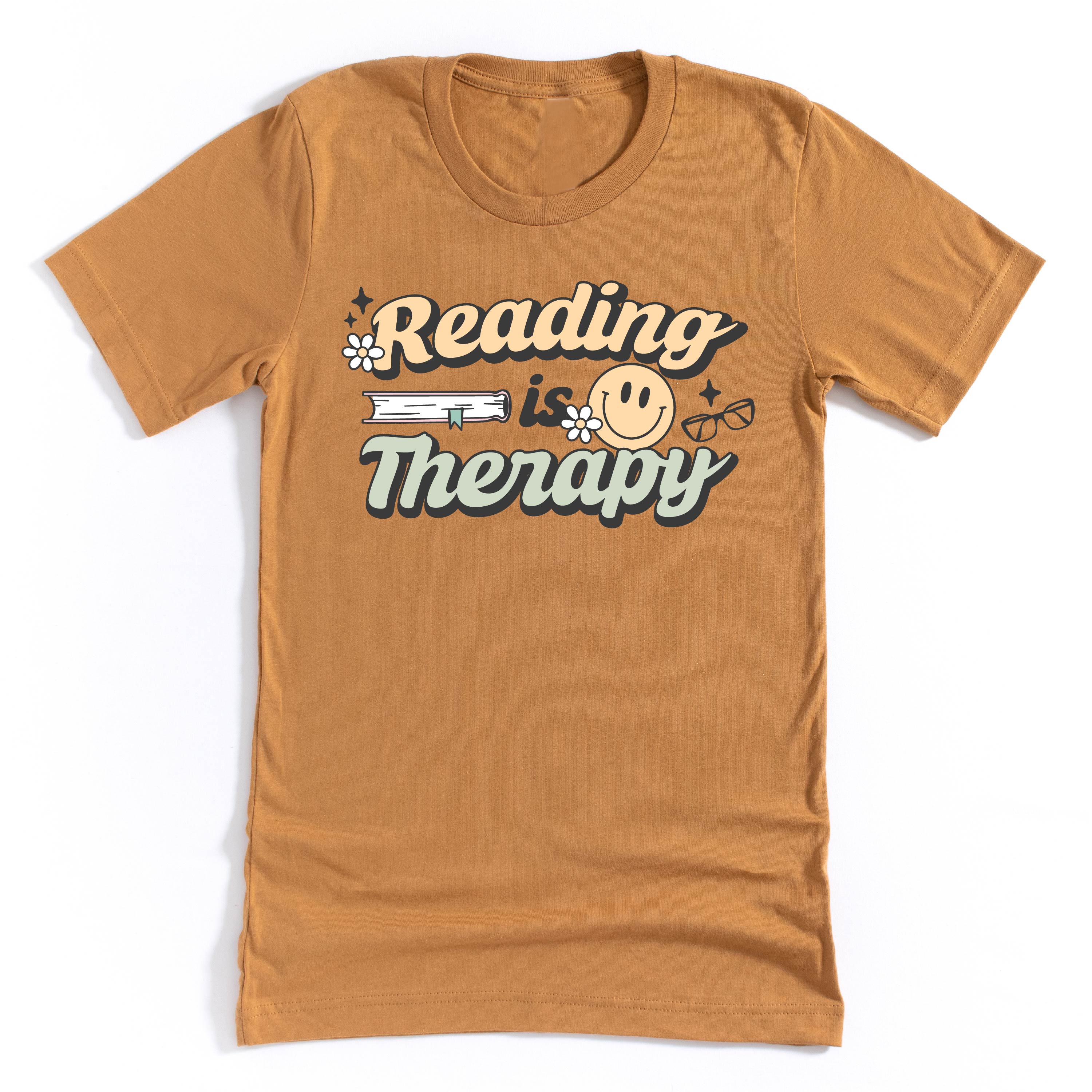 Reading is Therapy - Unisex Tee - Image 3