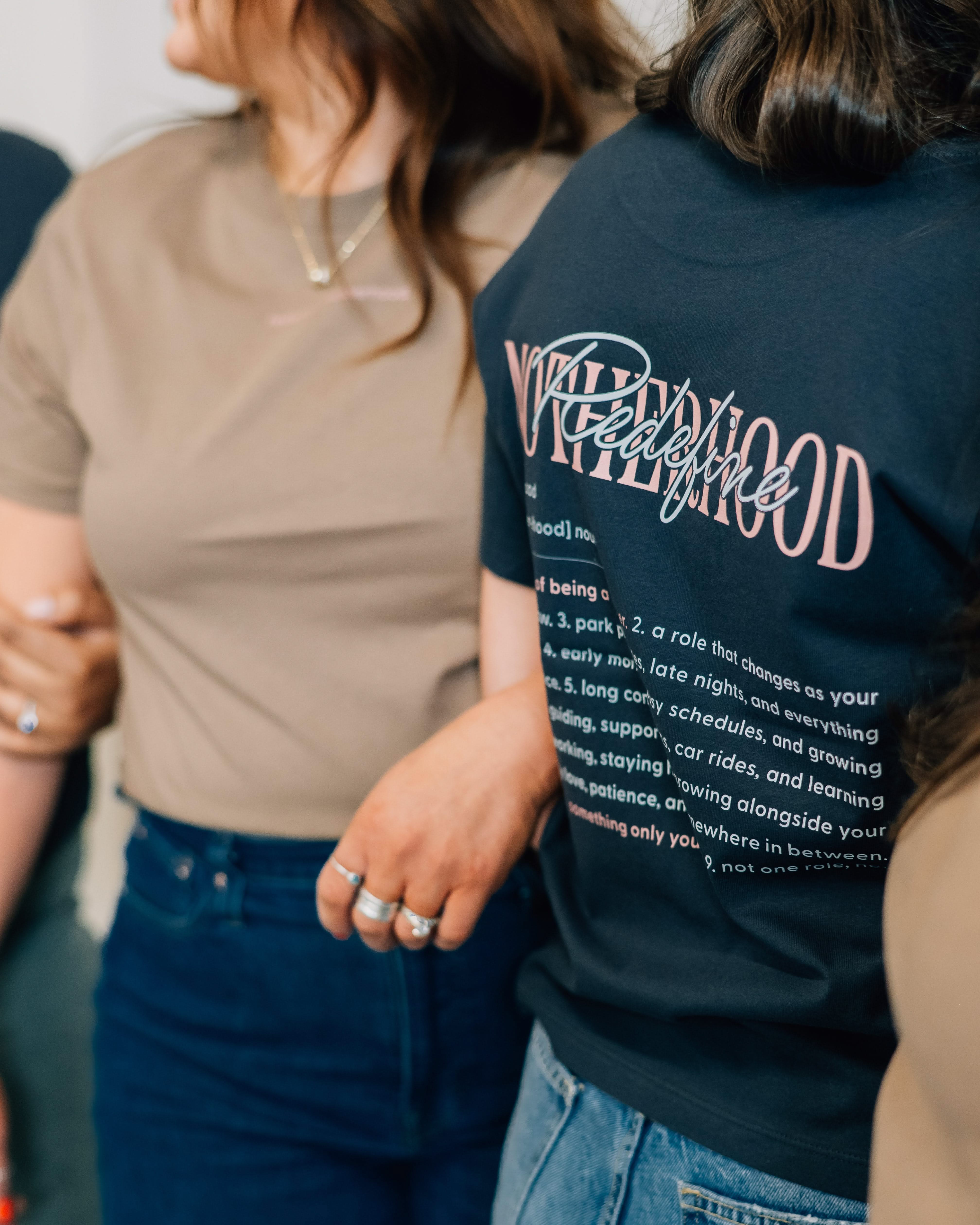Redefine Motherhood - Women's Everyday Tee | Little Mama Shirt Shop - Image 6